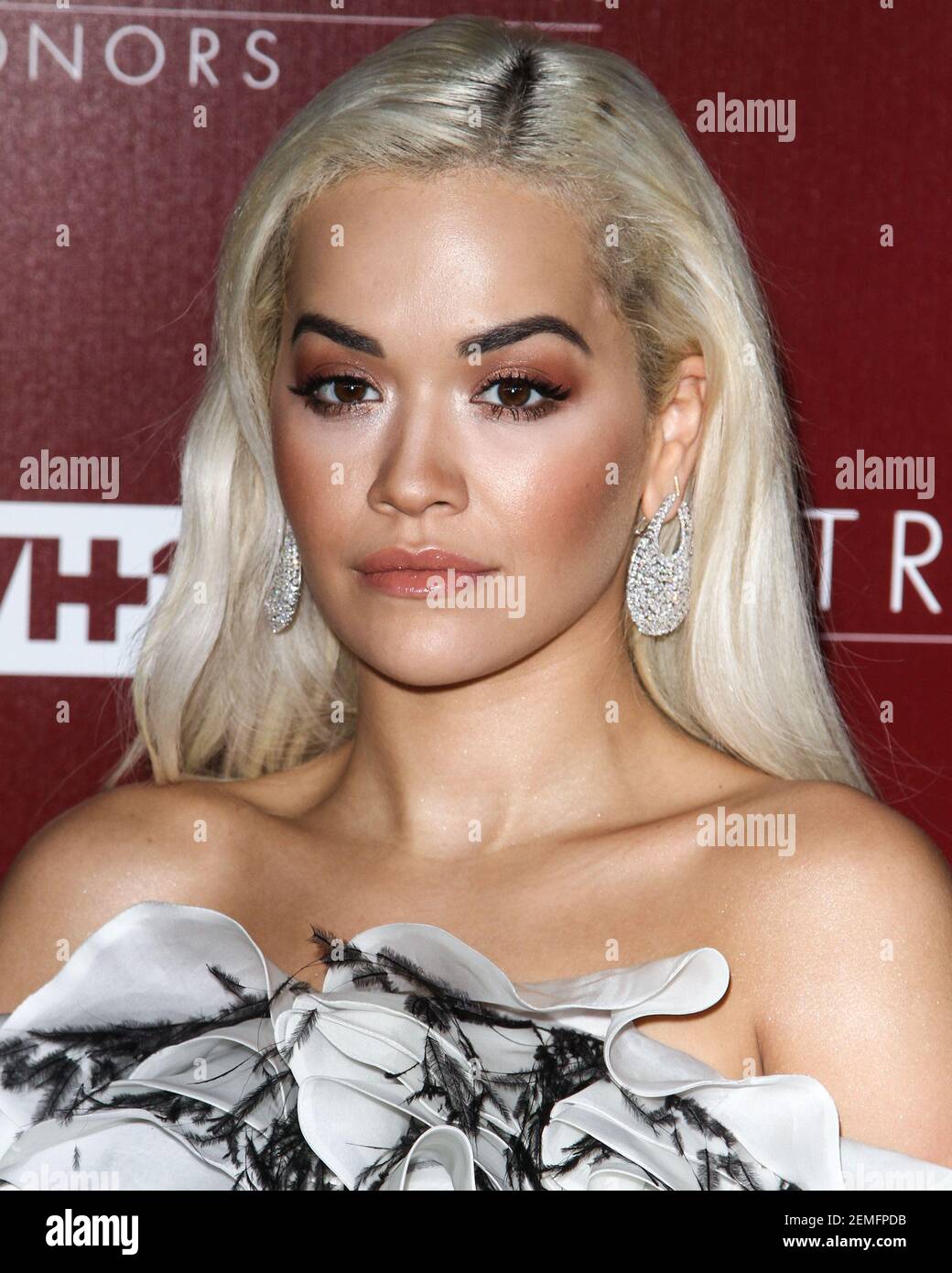 LOS ANGELES, CA, USA - FEBRUARY 20: Singer Rita Ora wearing an Ashi