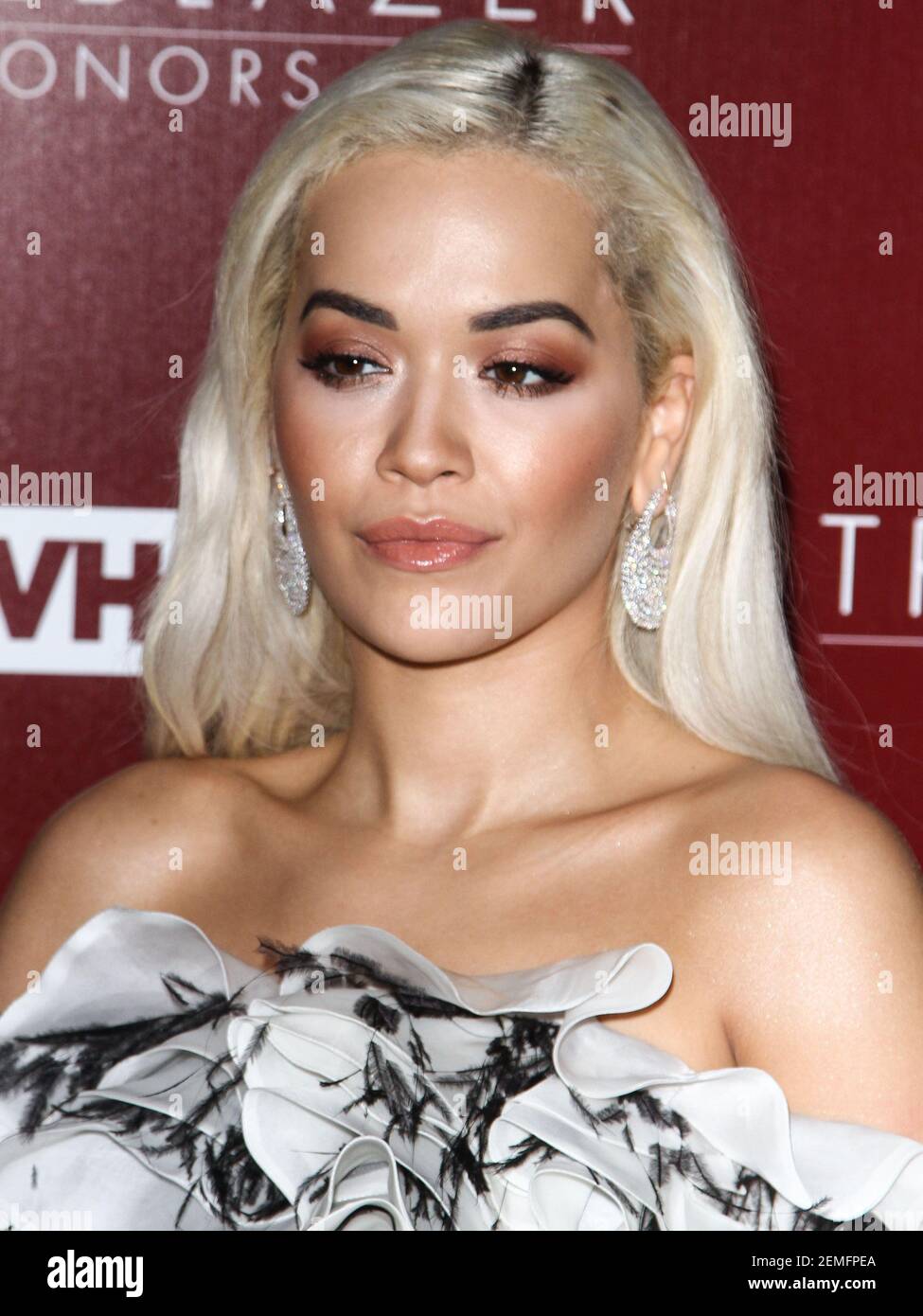 LOS ANGELES, CA, USA - FEBRUARY 20: Singer Rita Ora wearing an Ashi