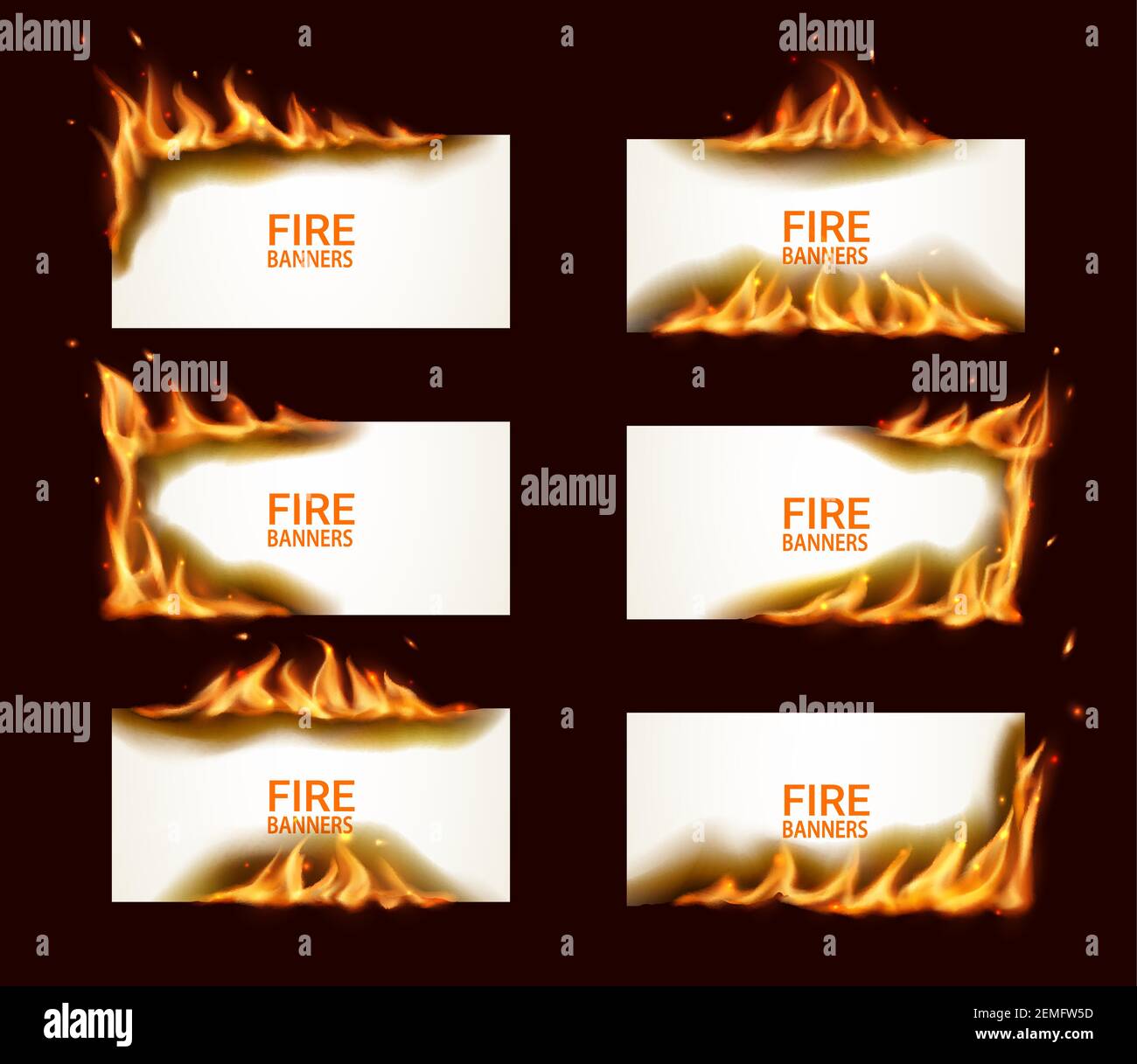 Fire Banner Free Banner Template Piktochart
