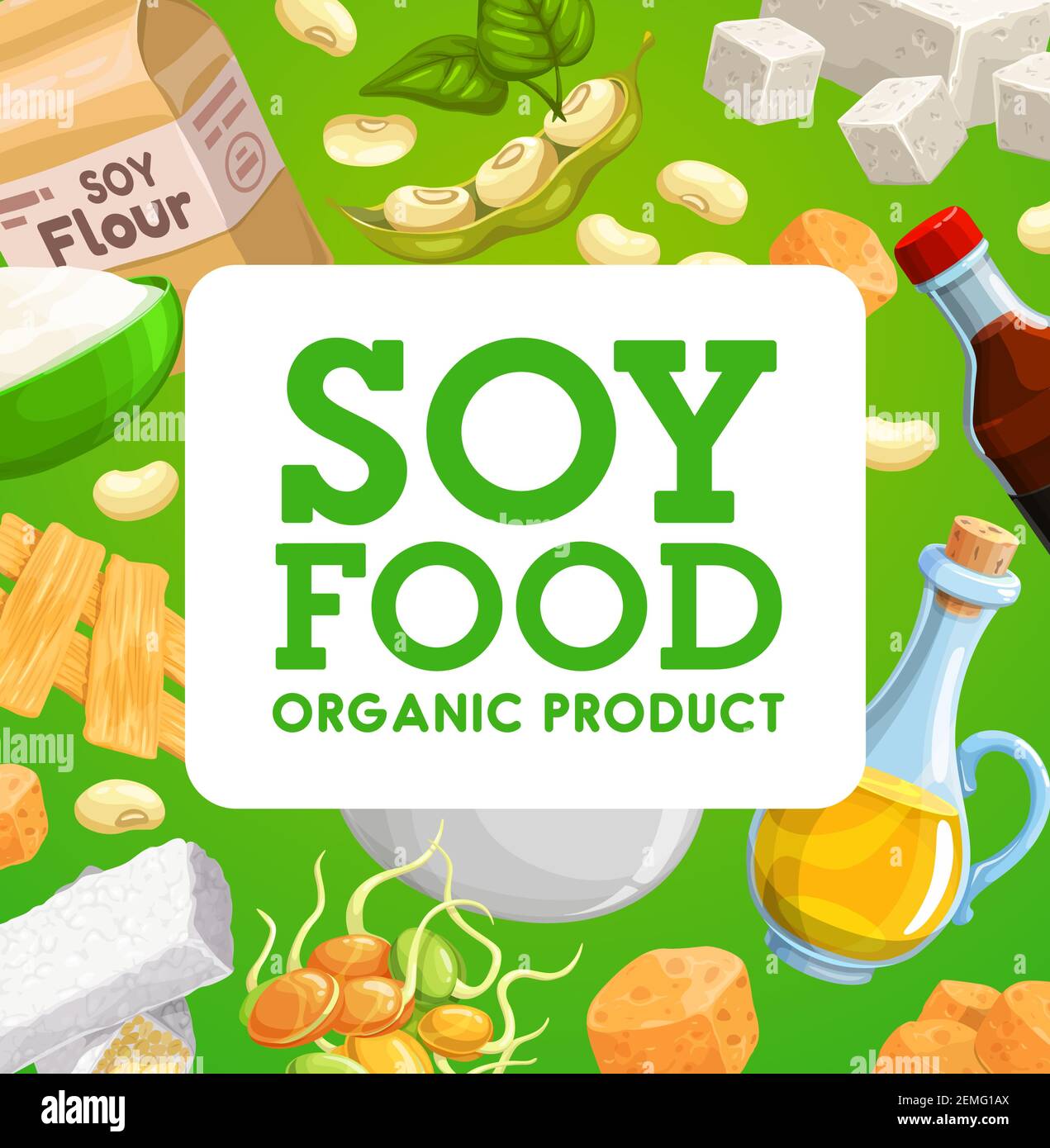 Roasted soybeans Stock Vector Images Alamy