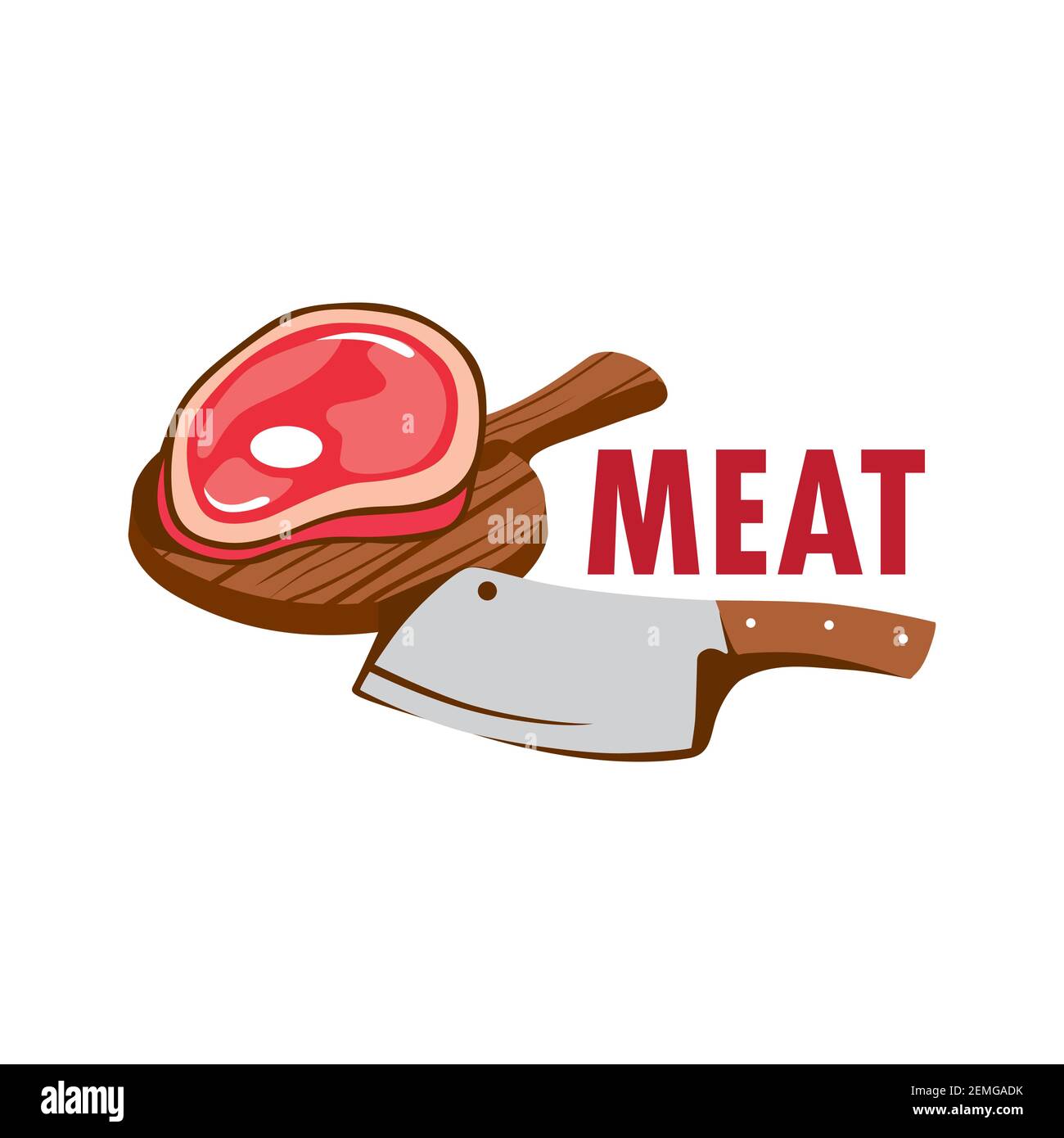Design Template Of Butchery Signboard. Meat Shop Logo. Butcher Market  Logotype. Vector Illustration. Royalty Free SVG, Cliparts, Vectors, and  Stock Illustration. Image 107449515.