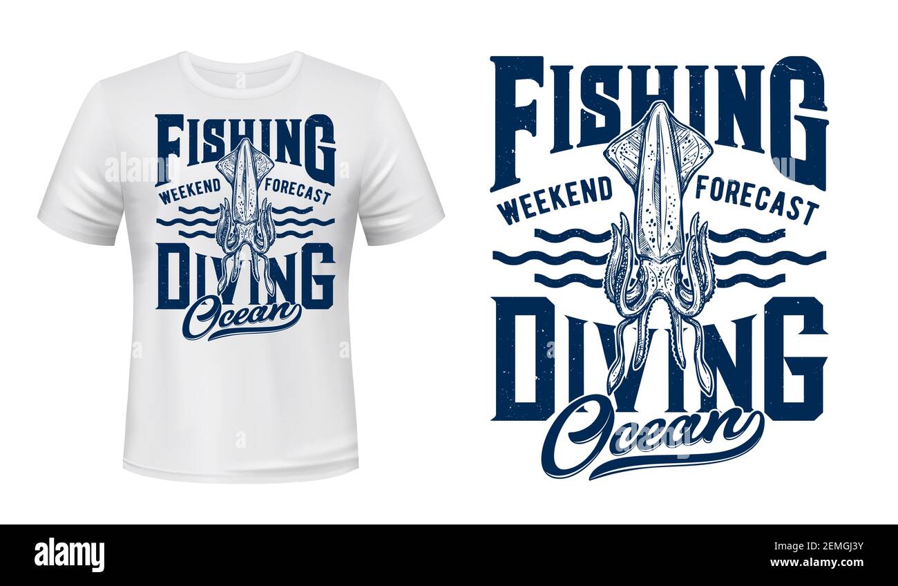 Properly Tied T-Shirt - Logo Pocket on Front - Graphic on Back - Deep Sea on Aqua main image 0