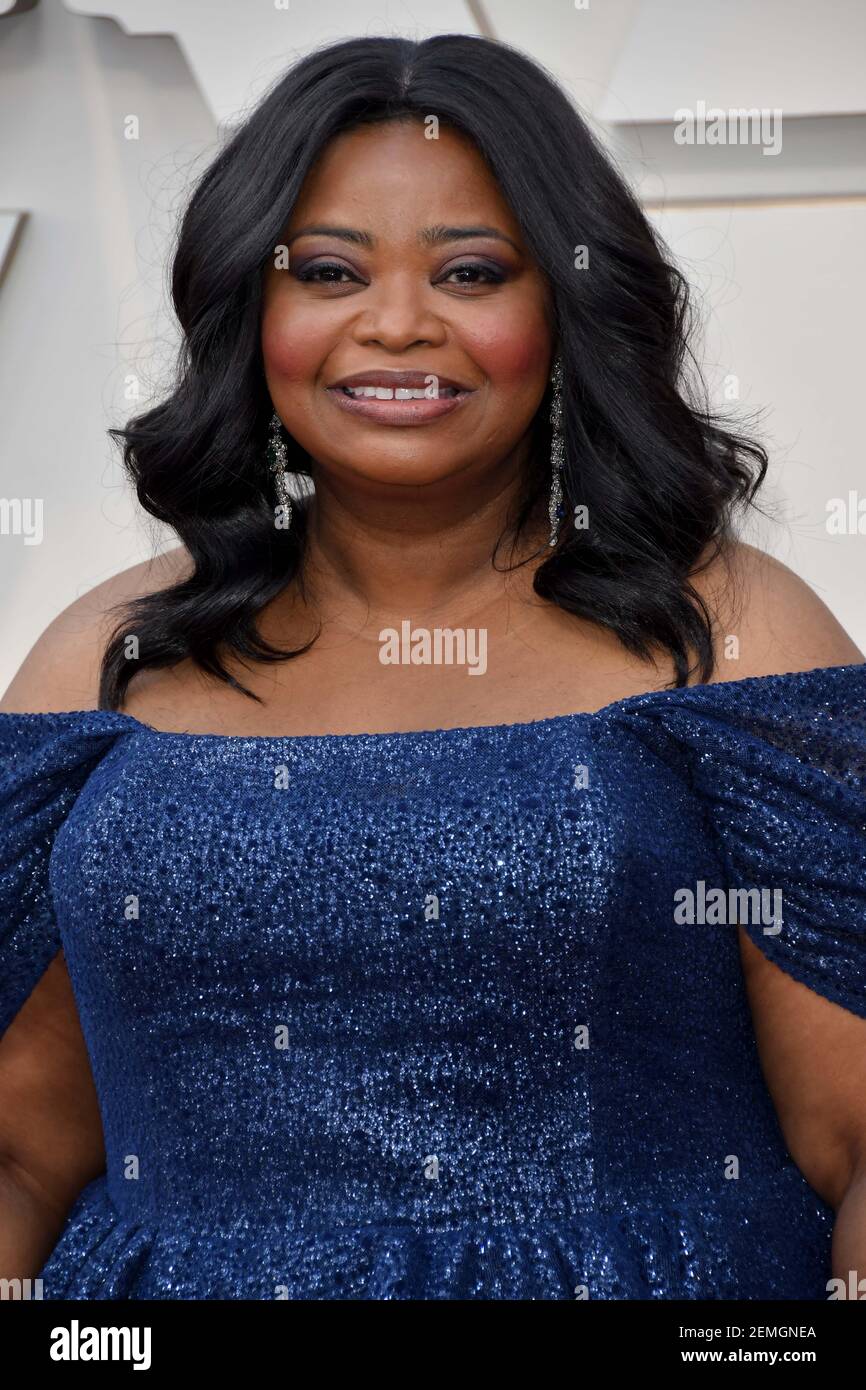 Octavia Spencer walking on the red carpet at the 91st Academy Awards