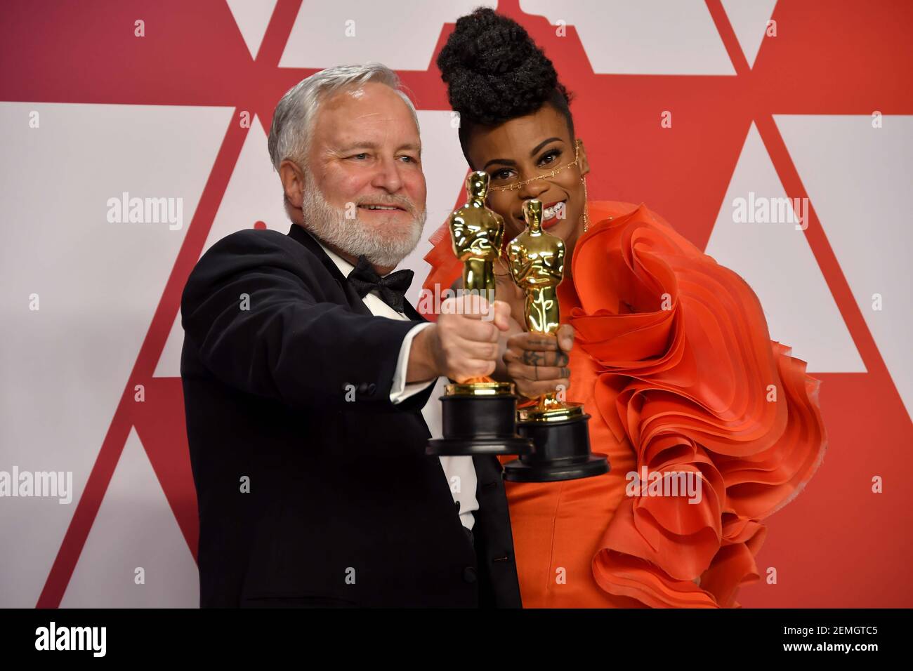 Best Production Design winner for 'Black Panther' Jay Hart and Hannah