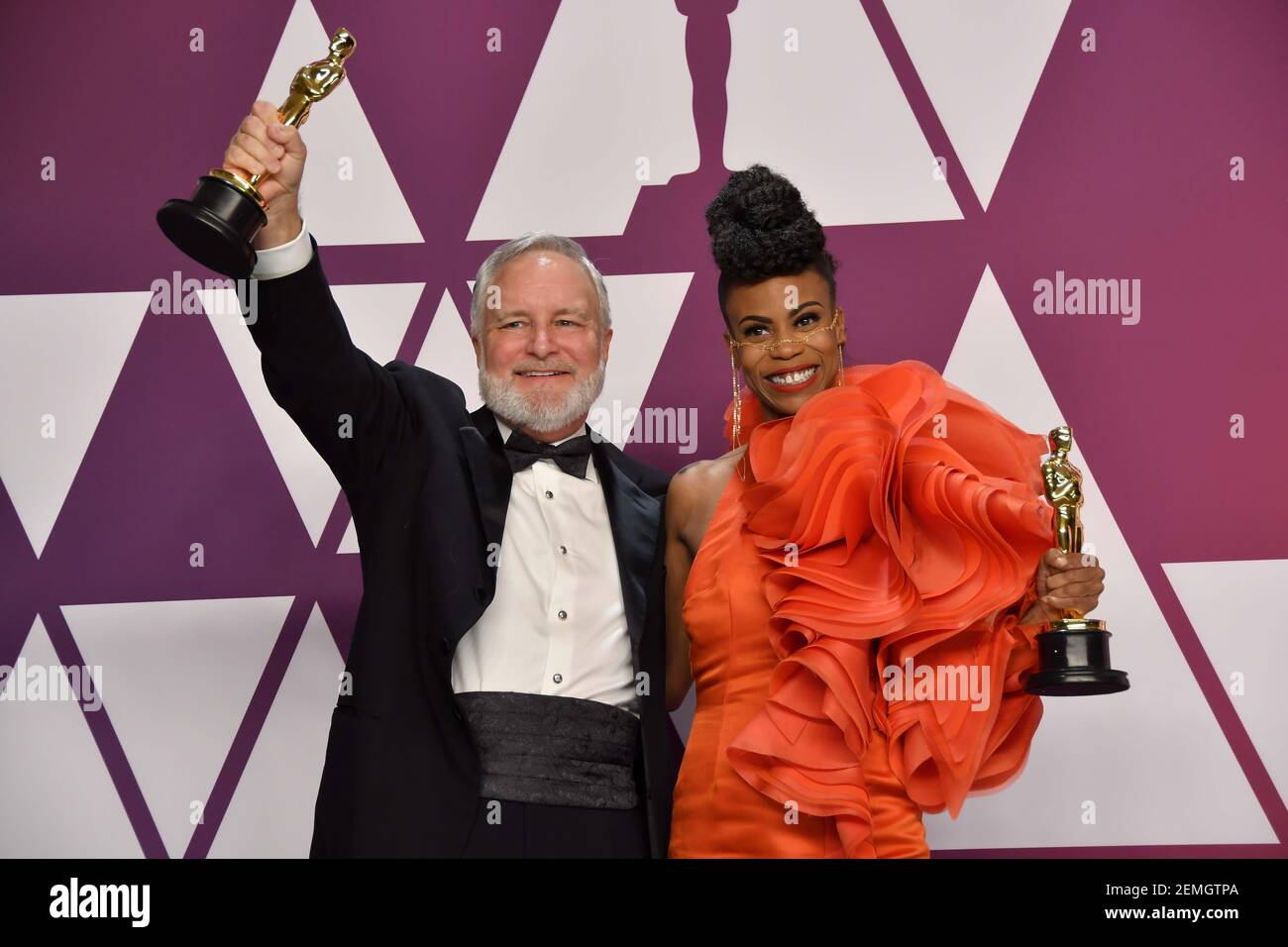 Best Production Design winner for 'Black Panther' Jay Hart and Hannah