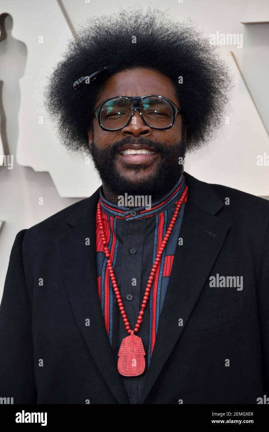 Questlove Walking On The Red Carpet At The 91st Academy Awards Oscars 