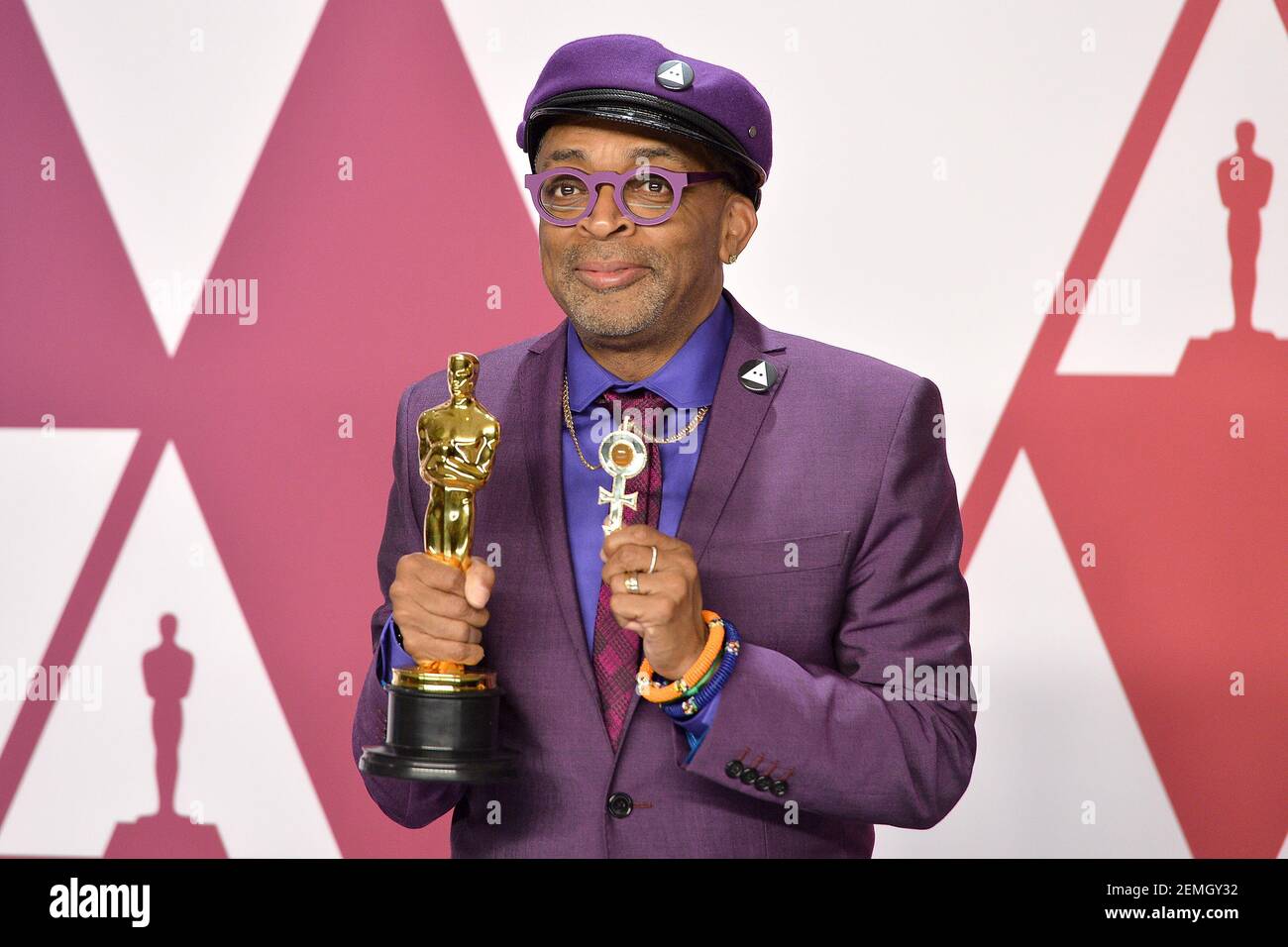 Spike Lee, winner of Best Adapted Screenplay for 'BlacKkKlansman