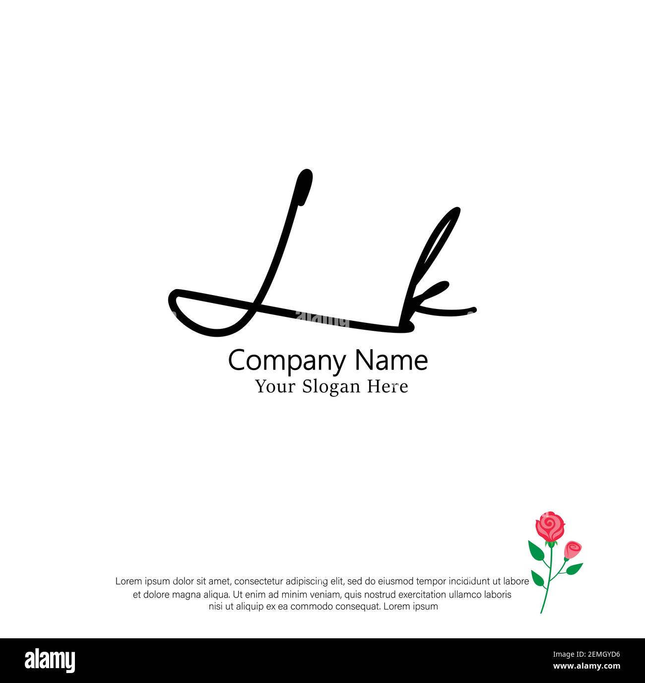 Signature l hi-res stock photography and images - Alamy