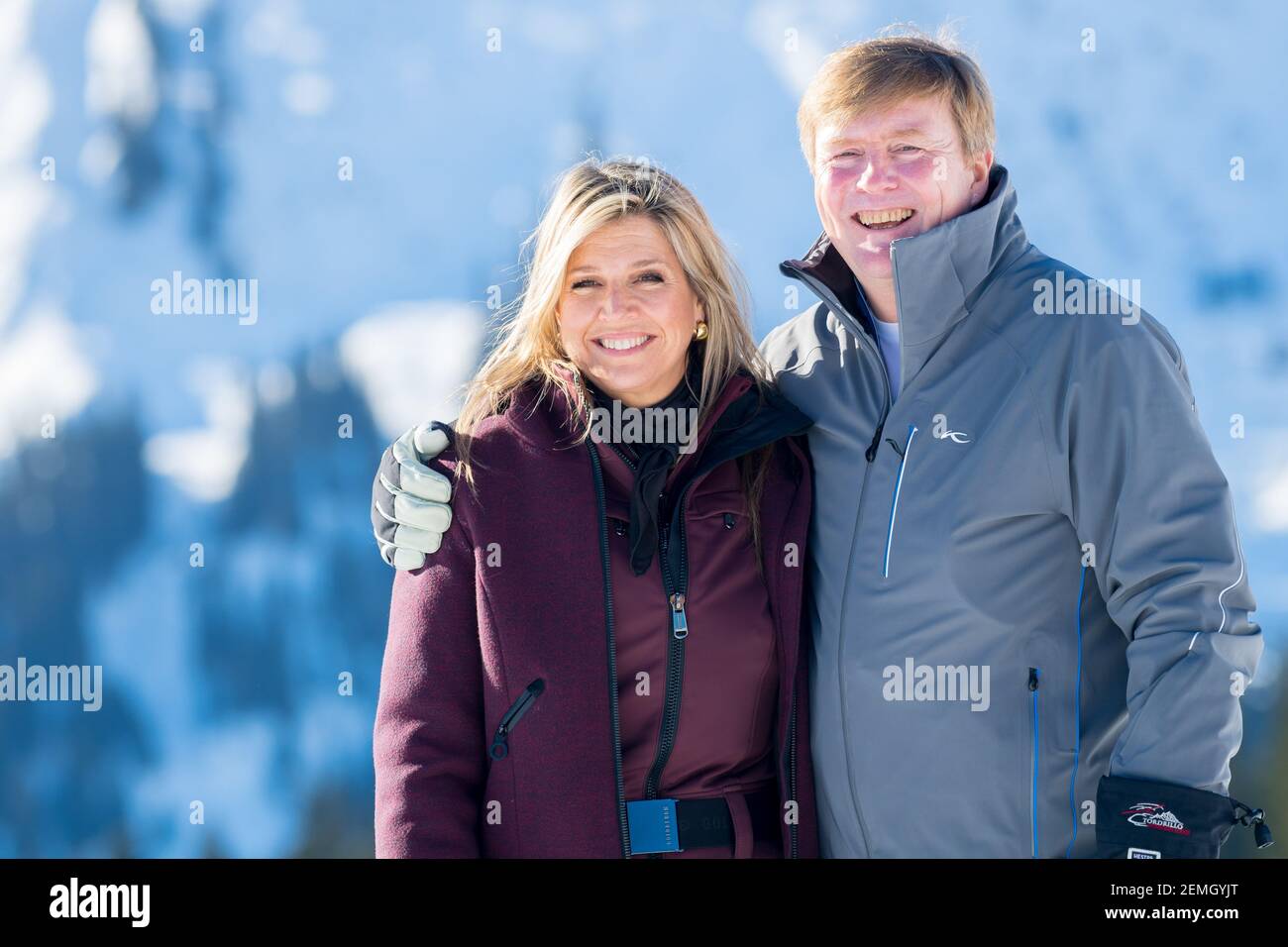 King Willem-Alexander and Queen Maxima during the annual winter Royal ...