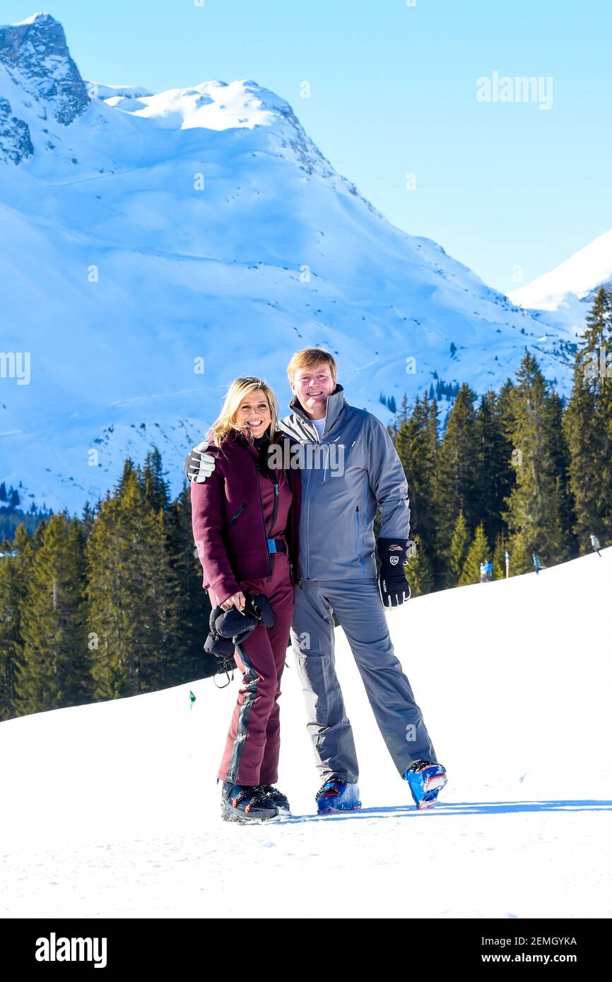King Willem-Alexander, Queen Maxima during the annual winter Royal ...