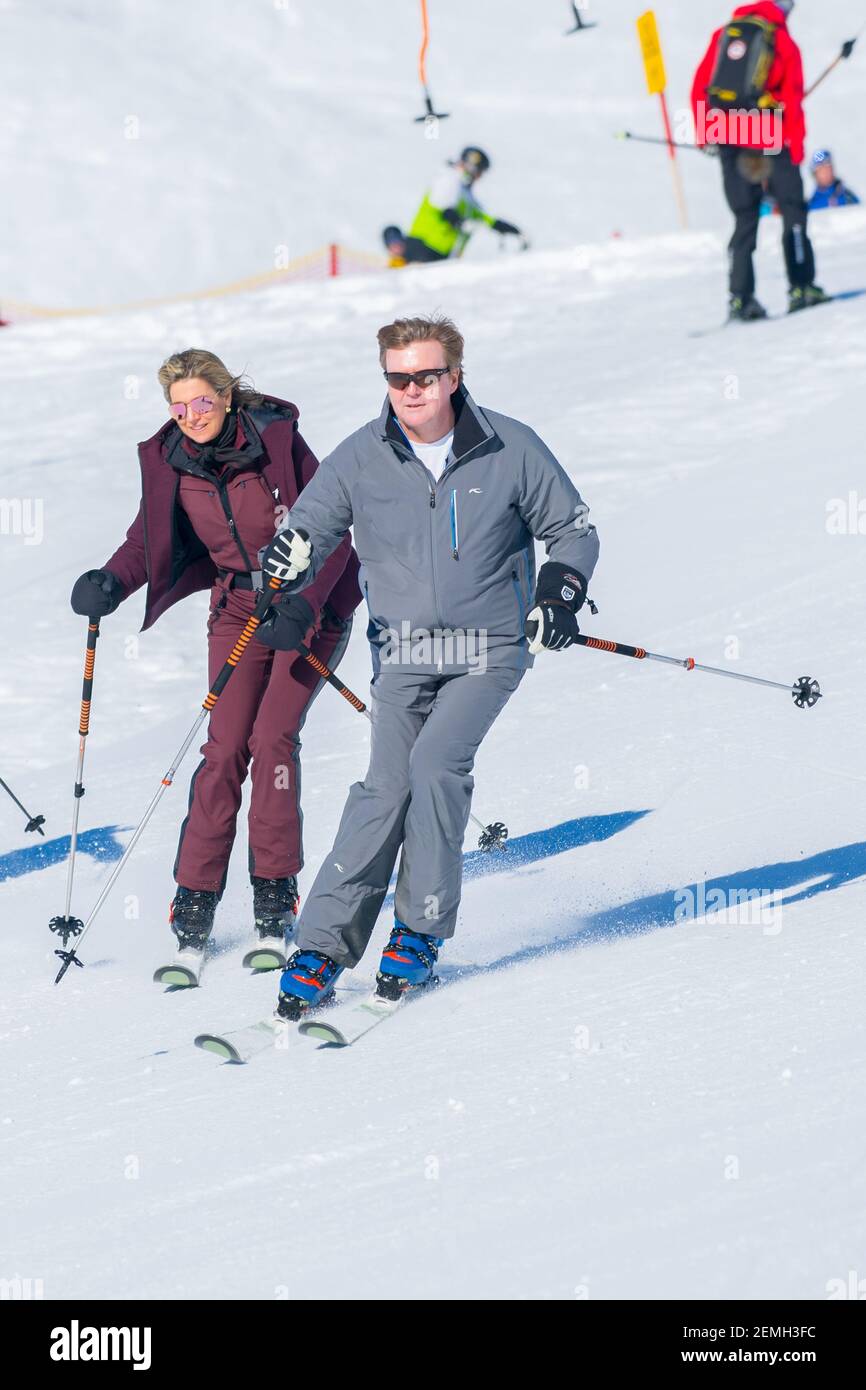King Willem-Alexander and Queen Maxima during the annual winter Royal ...
