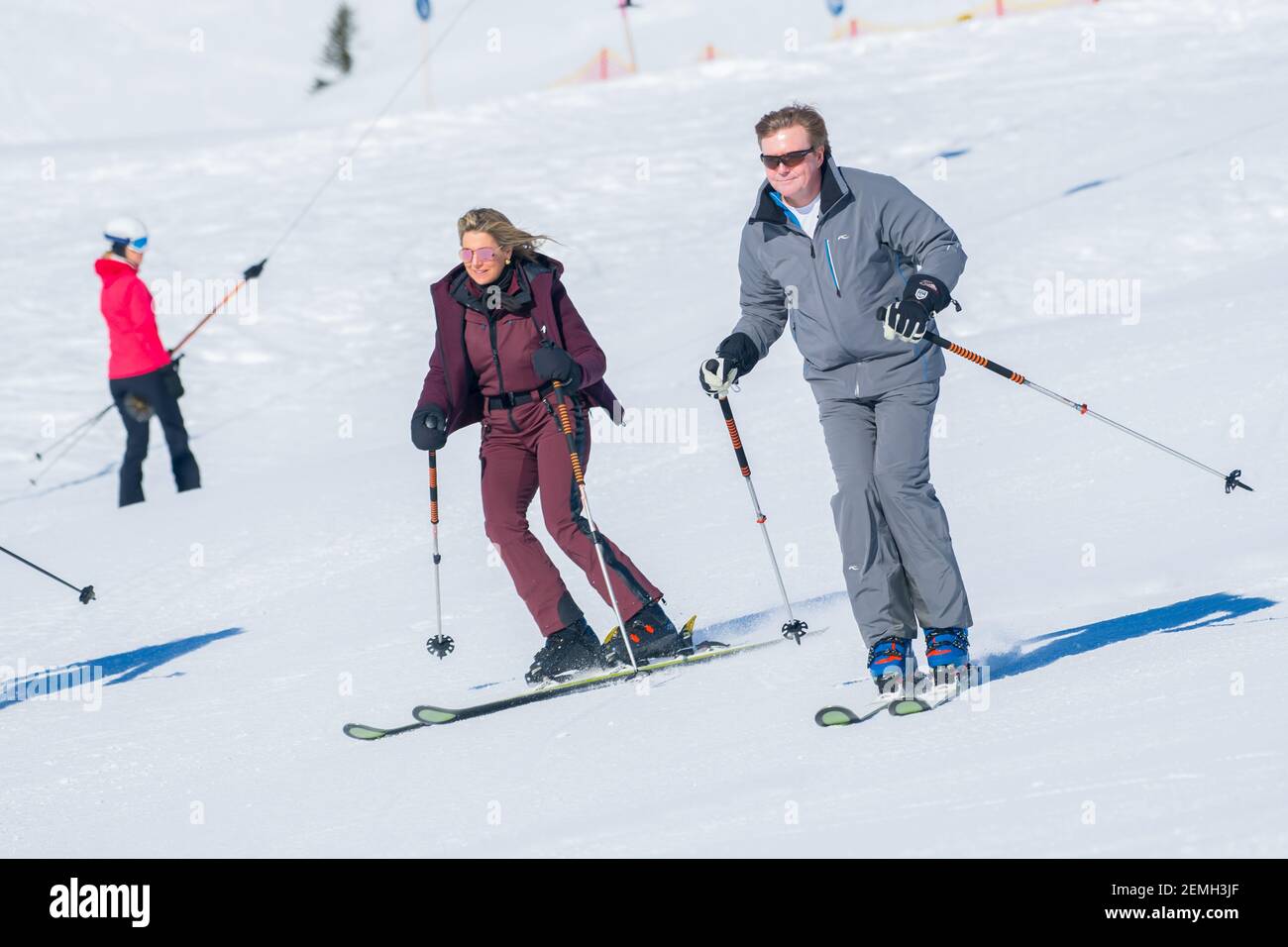 King Willem-Alexander and Queen Maxima during the annual winter Royal ...