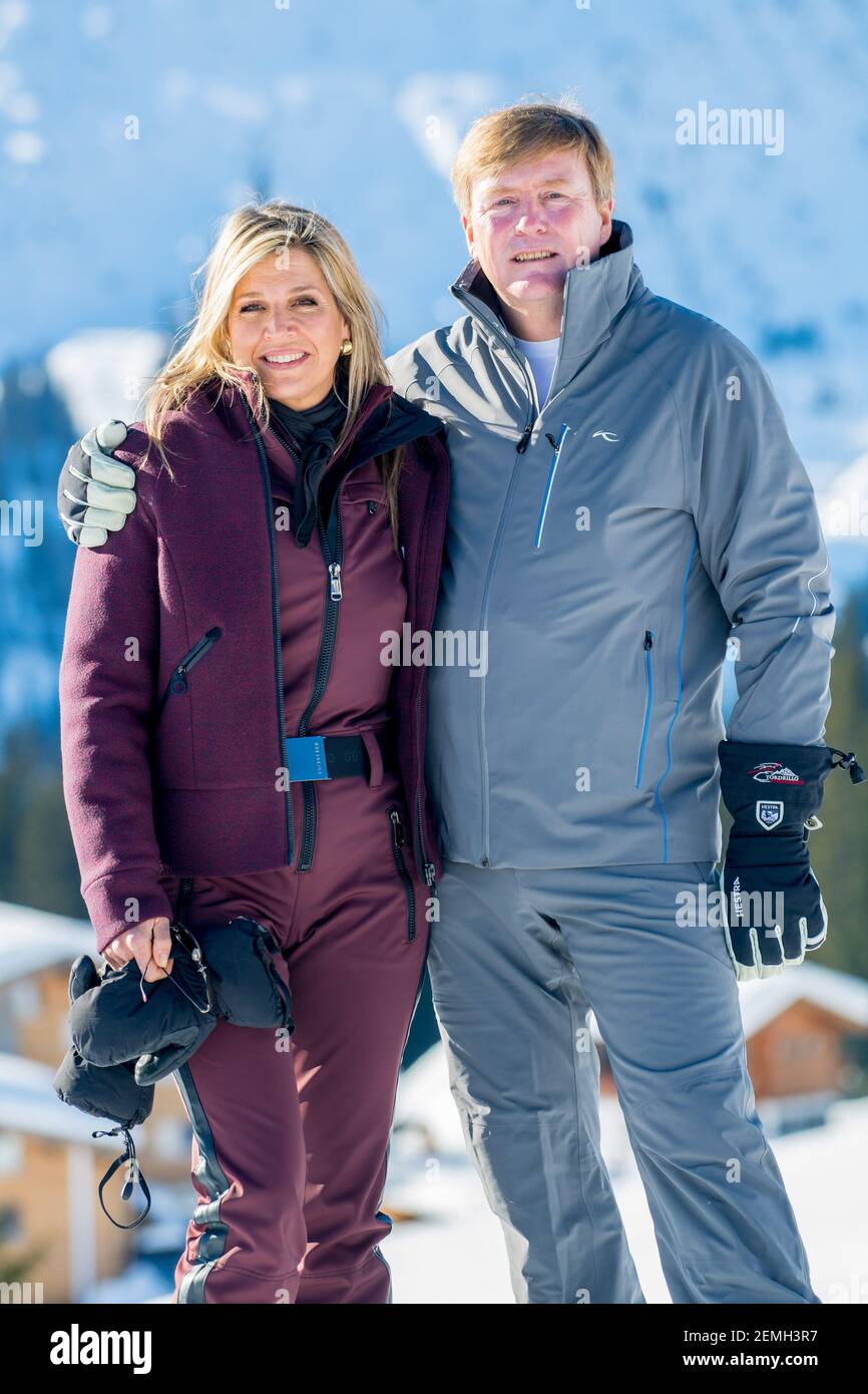 King Willem-Alexander and Queen Maxima during the annual winter Royal ...