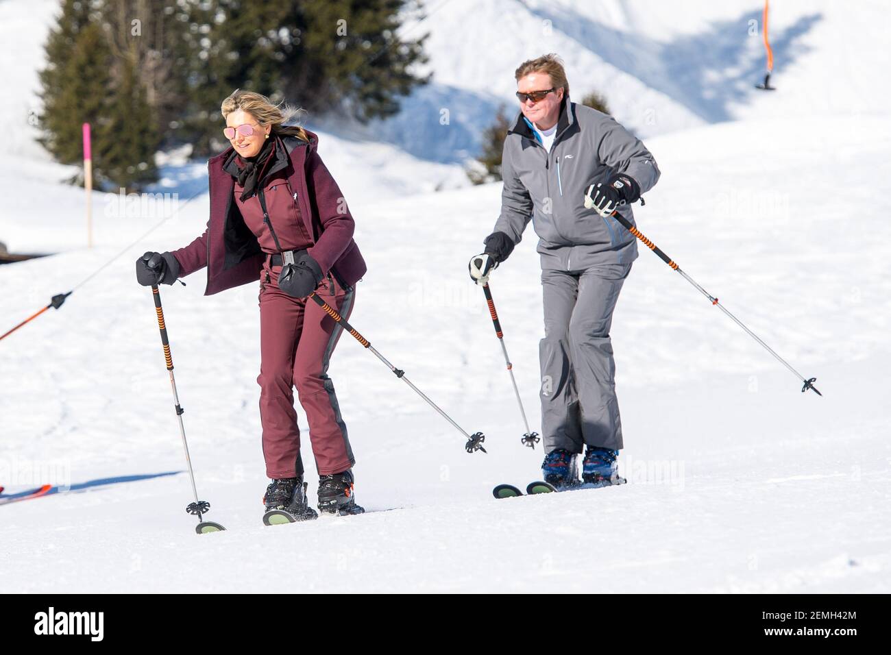 King Willem-Alexander, Queen Maxima during the annual winter Royal ...