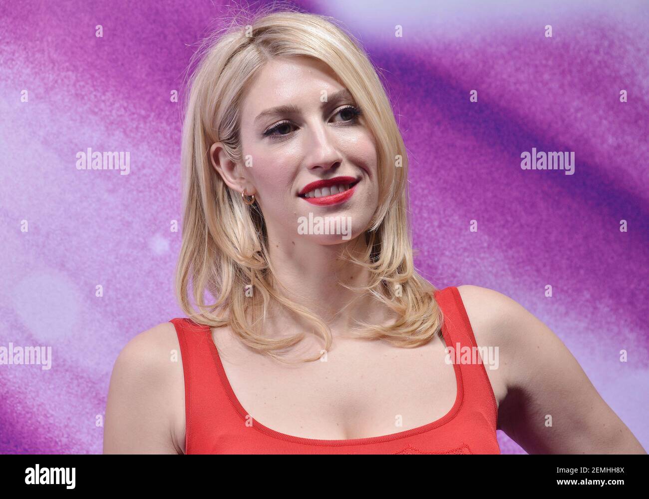 Karley Sciortino arrives at the "Now Apocalypse" Los Angeles Premiere