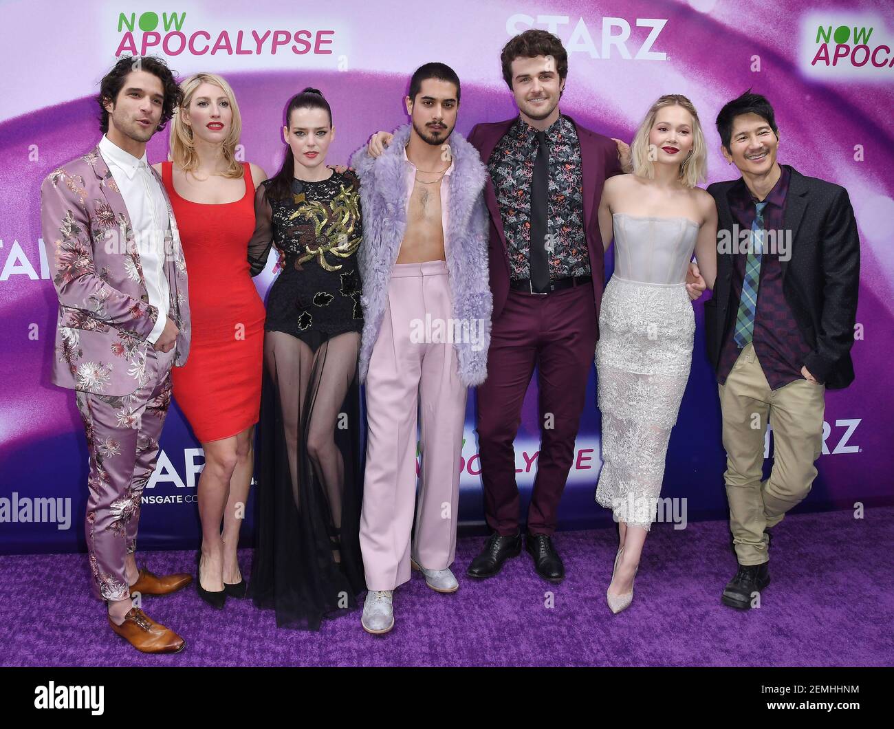 (L-R) "Now Apocalypse" Cast & Crew - Tyler Posey, Writer Karley