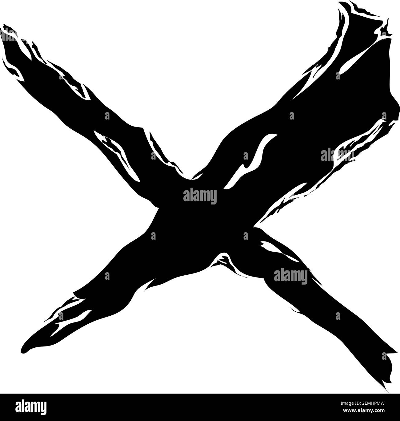 handwritten grunge X brush stroke Stock Vector Image & Art - Alamy
