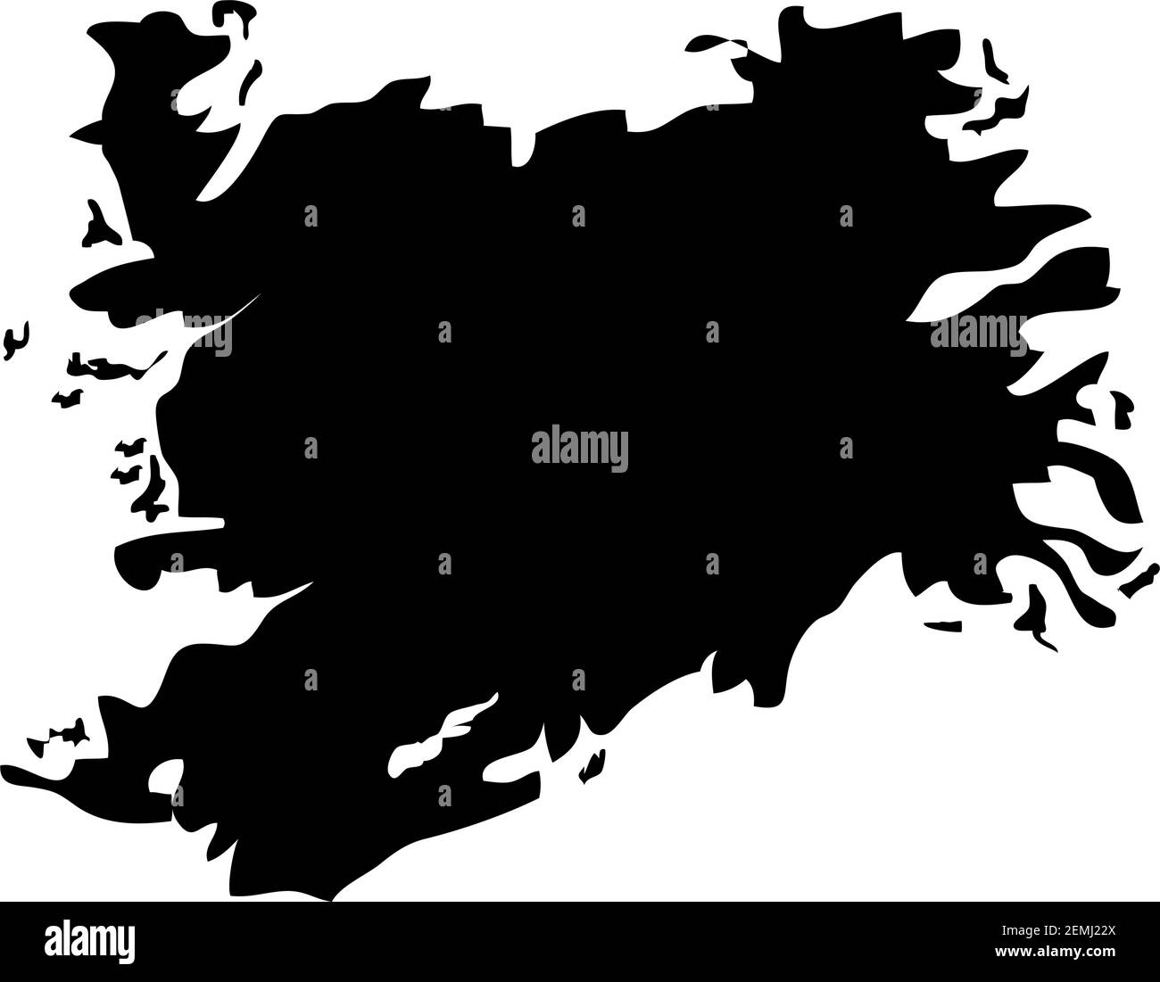 spot black paint abstract shape Stock Vector Image & Art - Alamy