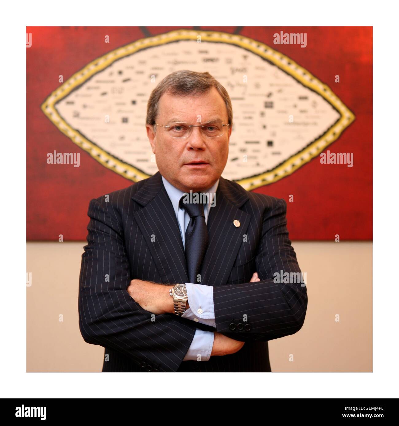 Sir Martin Sorrell, the chief executive officer of WPP Groupphotograph by David Sandison The Independent Stock Photo