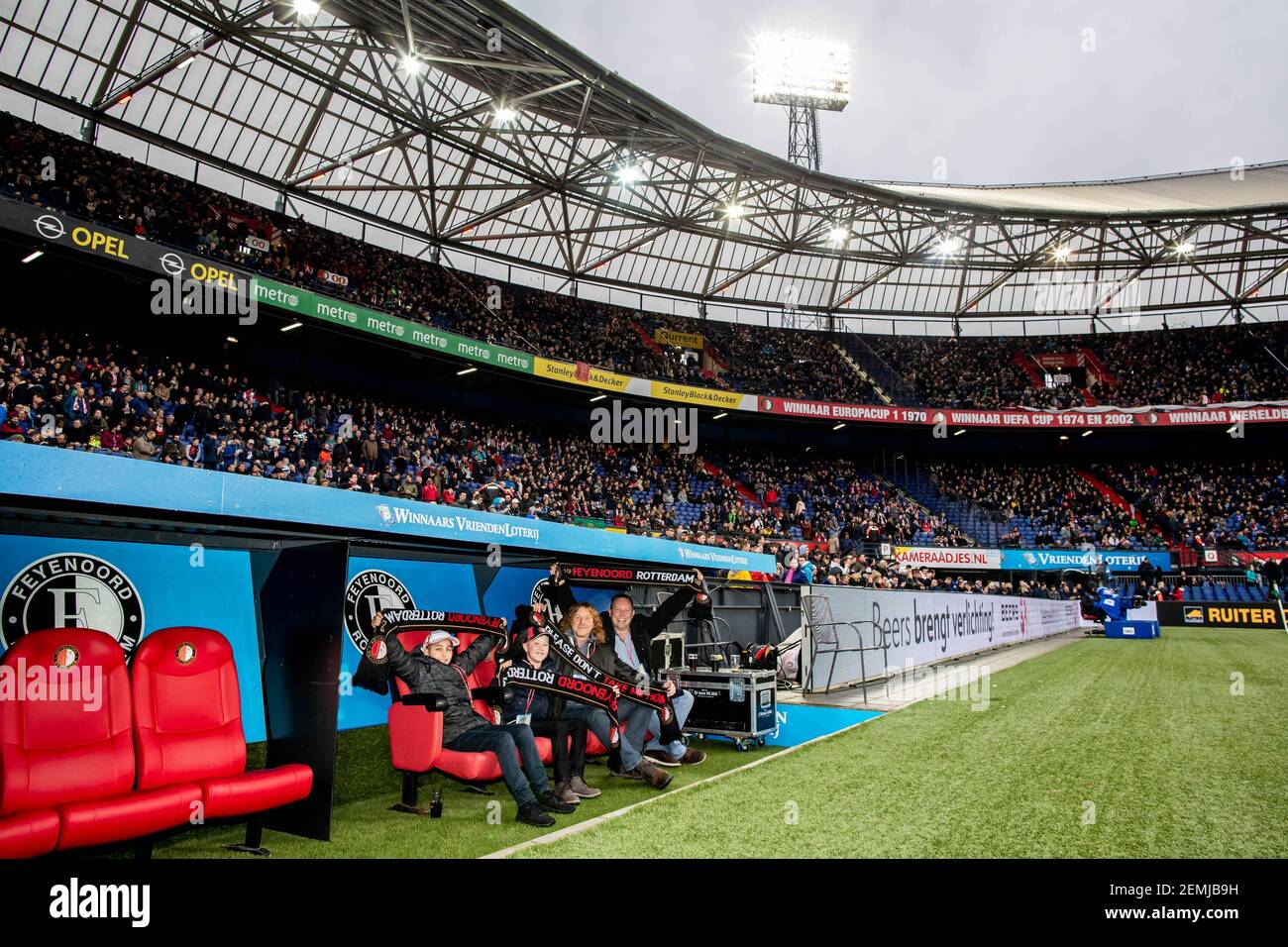ROTTERDAM - Feyenoord - Emmen , Football , Season 2018/2019 , Eredivisie ,  Stadium Feijenoord de Kuip , 03-03-2019 , vriendenloterij (Photo by Pro  Shots/Sipa USA Stock Photo - Alamy