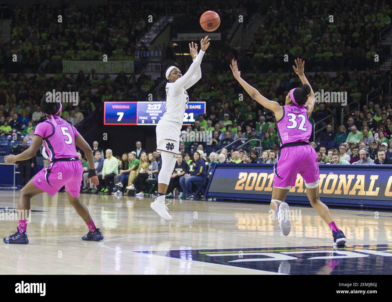 March 03, 2019: Notre Dame Guard Arike Ogunbowale (24) Shoots The Ball ...