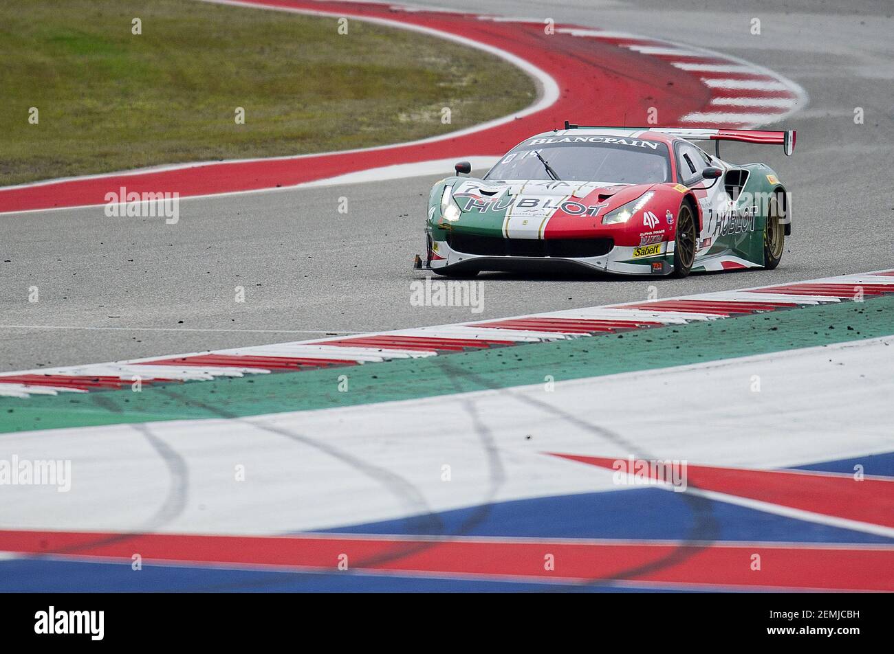 March 03 2019 Martin Fuentes 07 Driver 1 Ferrari 488 GT3 with