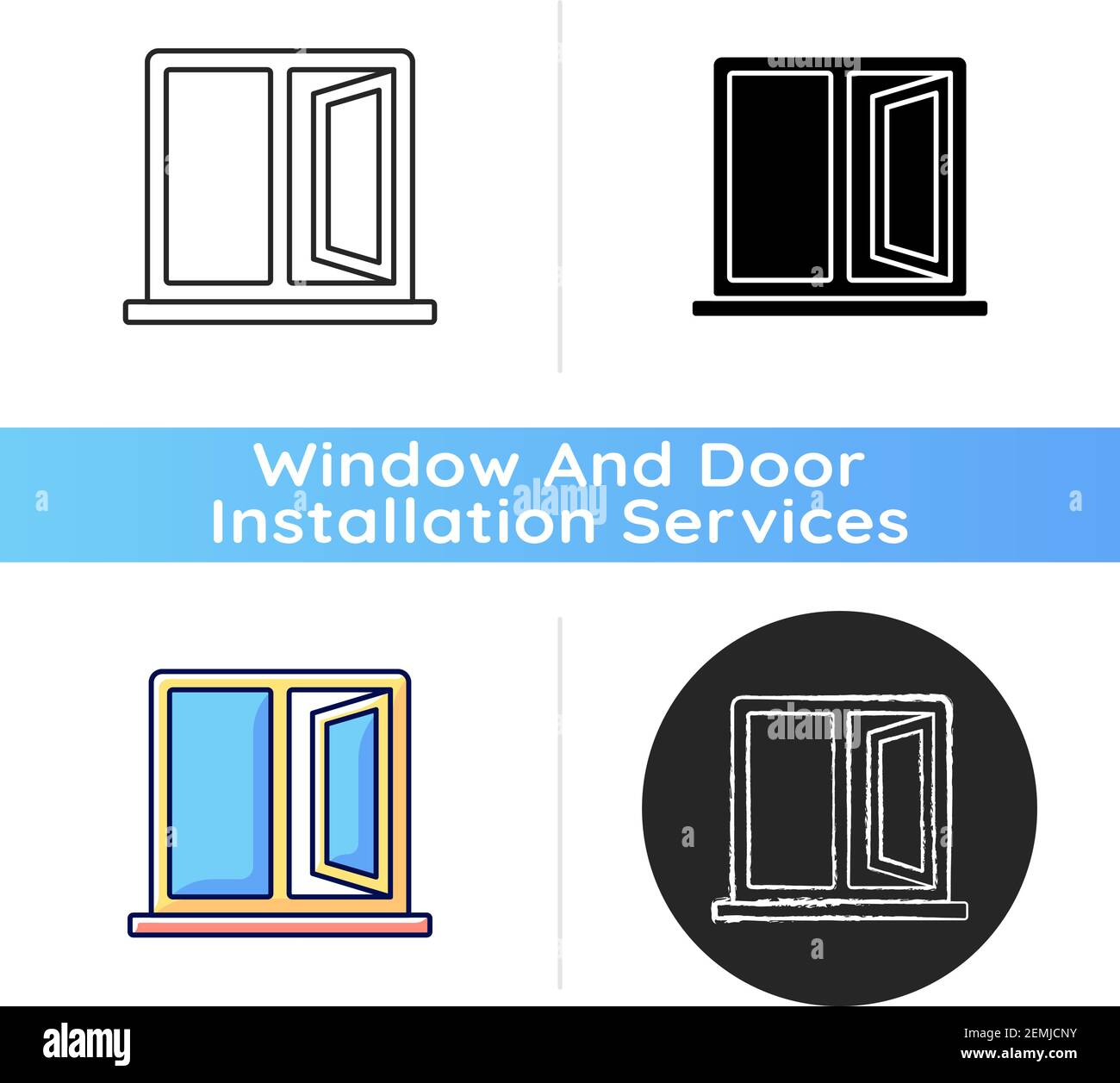 Casement windows icon Stock Vector Image & Art Alamy
