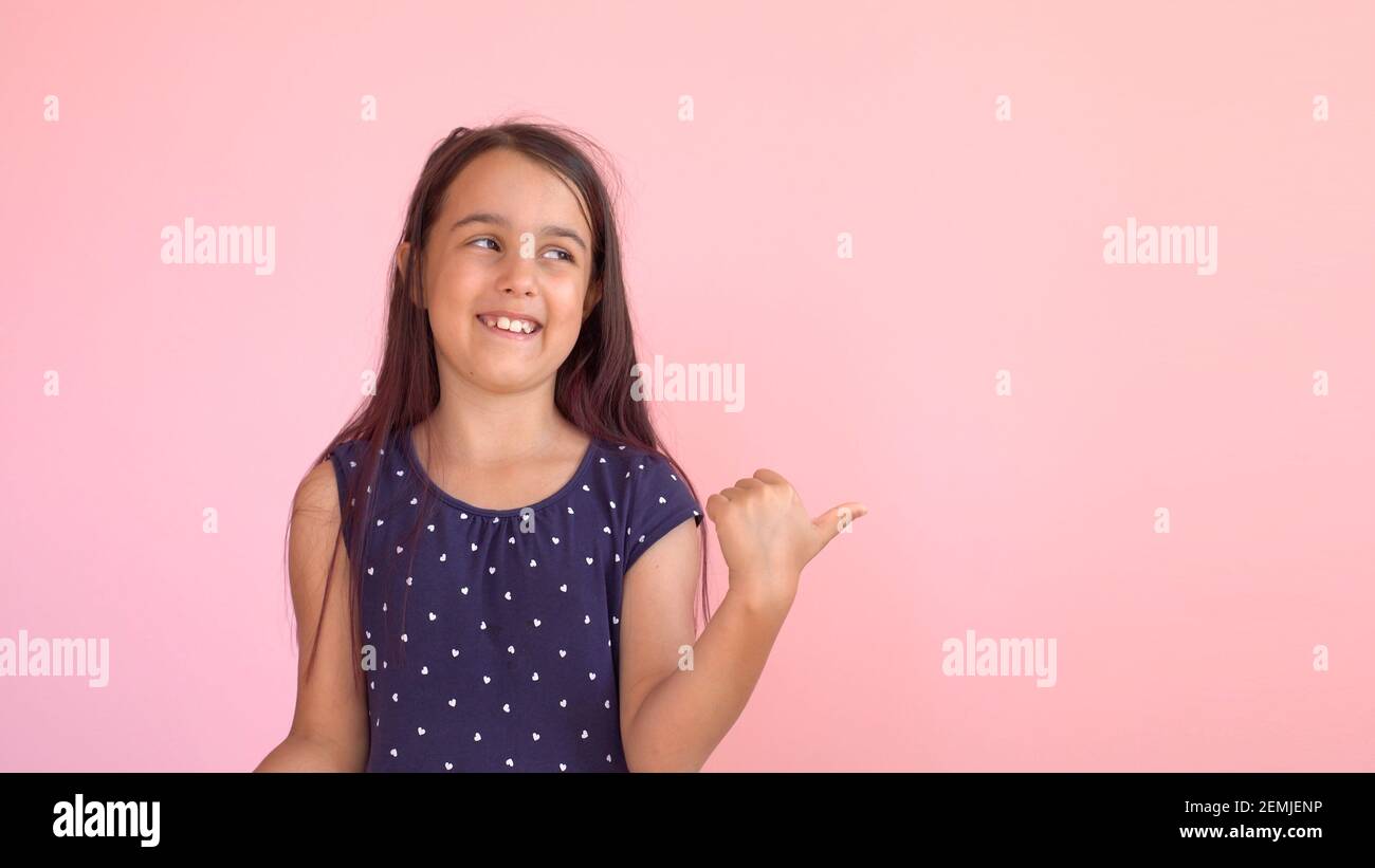 little-girl-showing-the-writing-on-the-wall-stock-photo-alamy