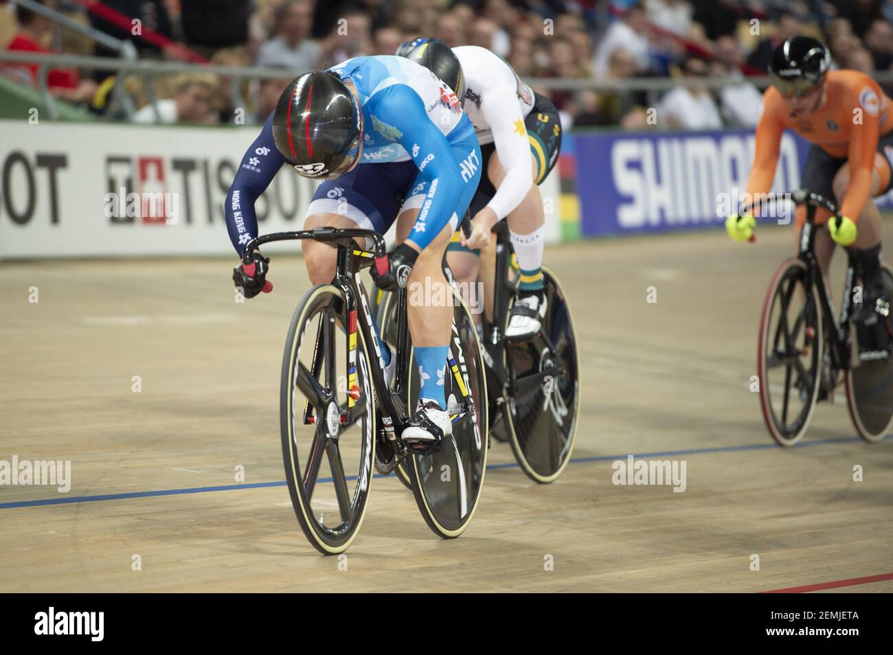 Wai Sze Lee of Hong Kong wins the women's kierin at the UCI Track World  Championships.(Photo by Casey B. Gibson/SIPA USA Stock Photo - Alamy