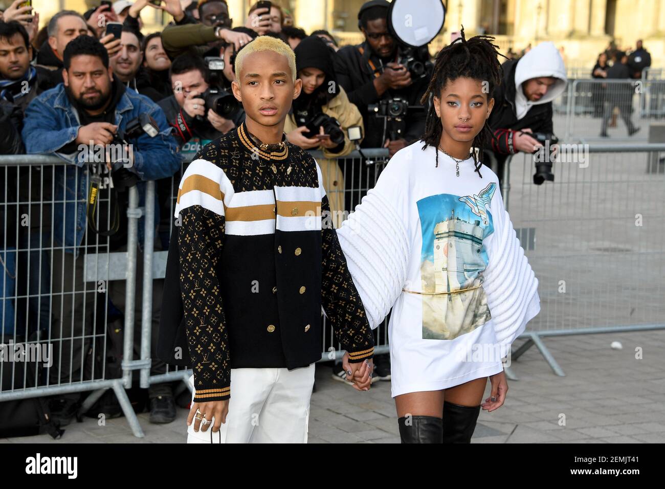 SPOTTED: Jaden & Willow Smith Show Out in Louis Vuitton – PAUSE