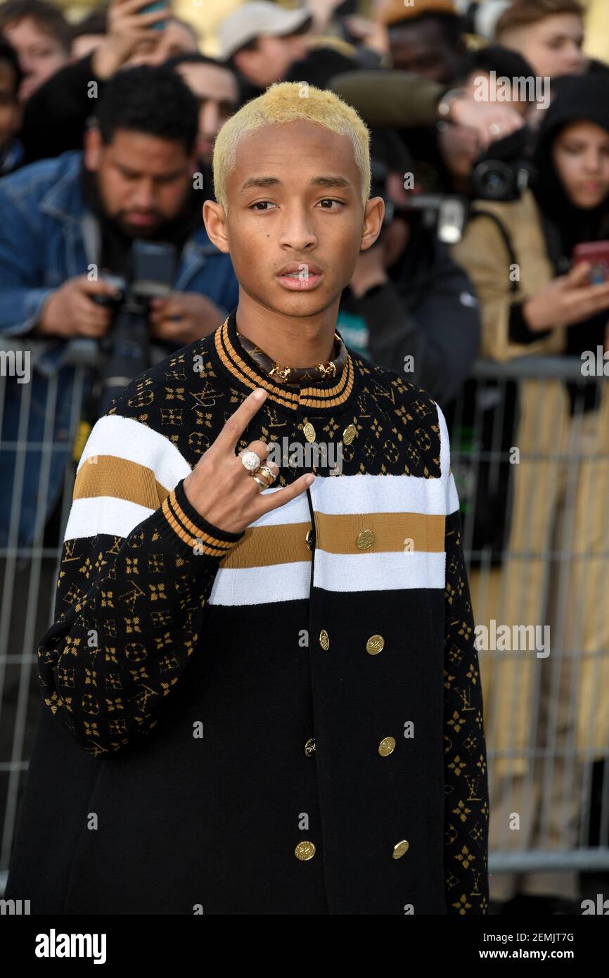 Willow Smith and older brother Jaden attend star-studded Louis Vuitton  fashion show in Paris