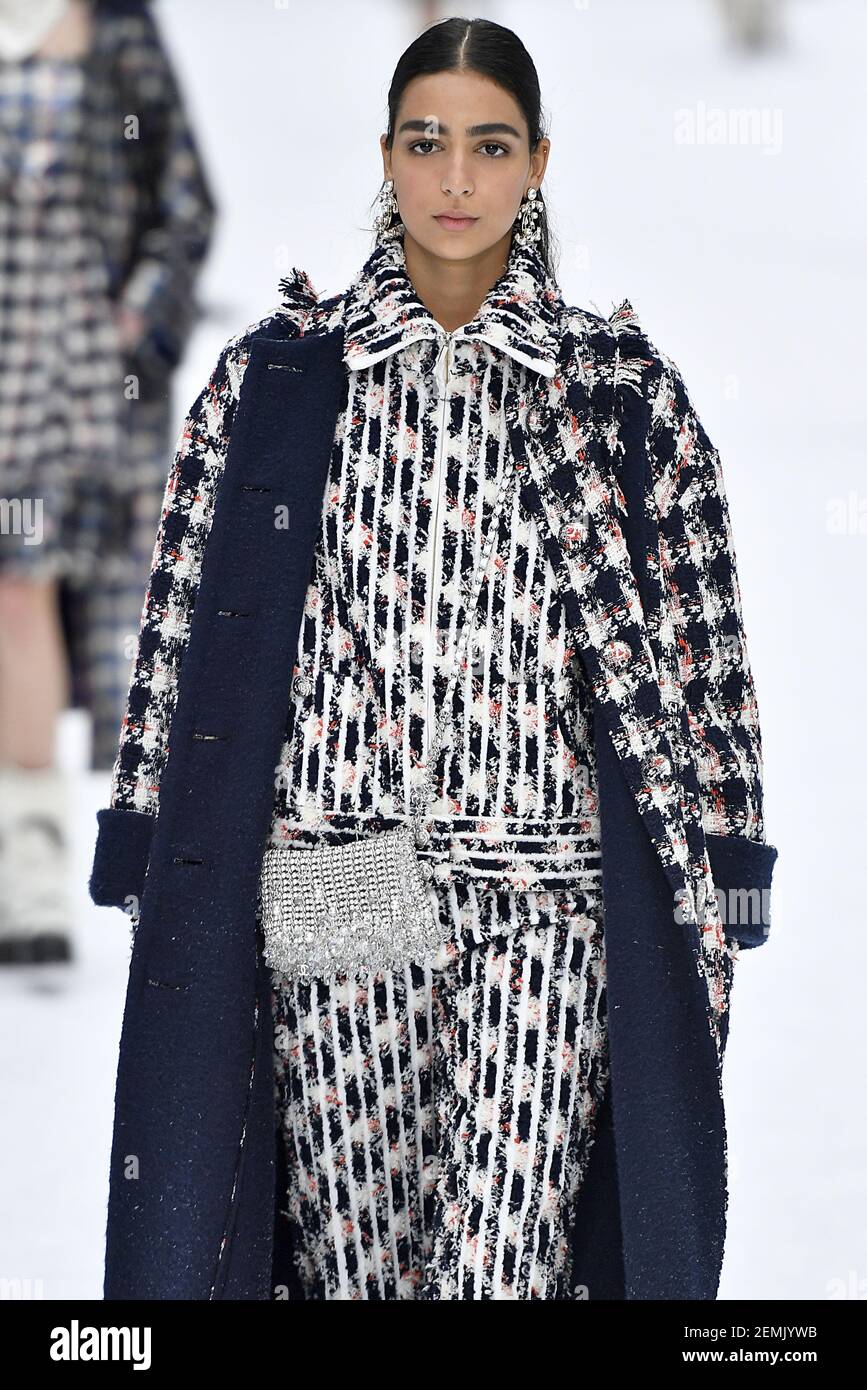 Model Nora Attal walks on the runway during the Chanel Ready To Wear  Fashion Show at Grand Palais during Paris Fashion Week F/W 2019 held in  Paris, France on March 5,? 2019. (