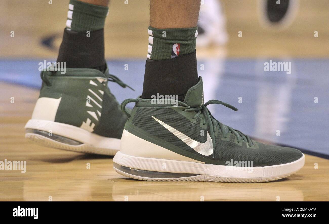 Mar 8, 2019; Memphis, TN, USA; Utah Jazz center Rudy Gobert (27) shoes  during the second half against the Memphis Grizzlies at FedExForum.  Mandatory Credit: Justin Ford-USA TODAY Sports Stock Photo - Alamy