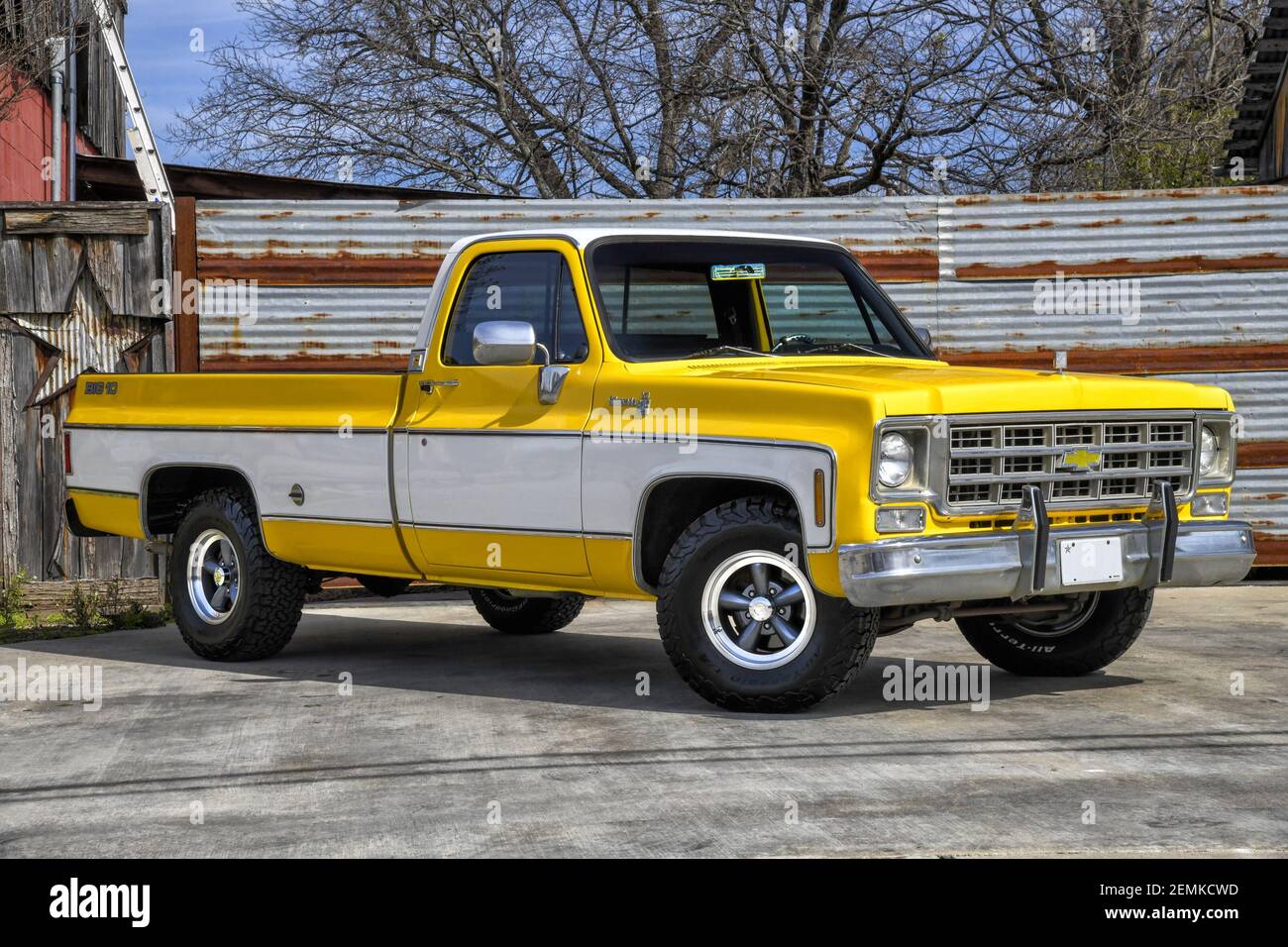 March 09, 2019: 1978 Chevrolet C-10 Silverado with a stock 350 GM Crate  long block, new Turbo 350 transmission Albert Pena/(Photo by Albert  Pena/CSM/Sipa USA Stock Photo - Alamy