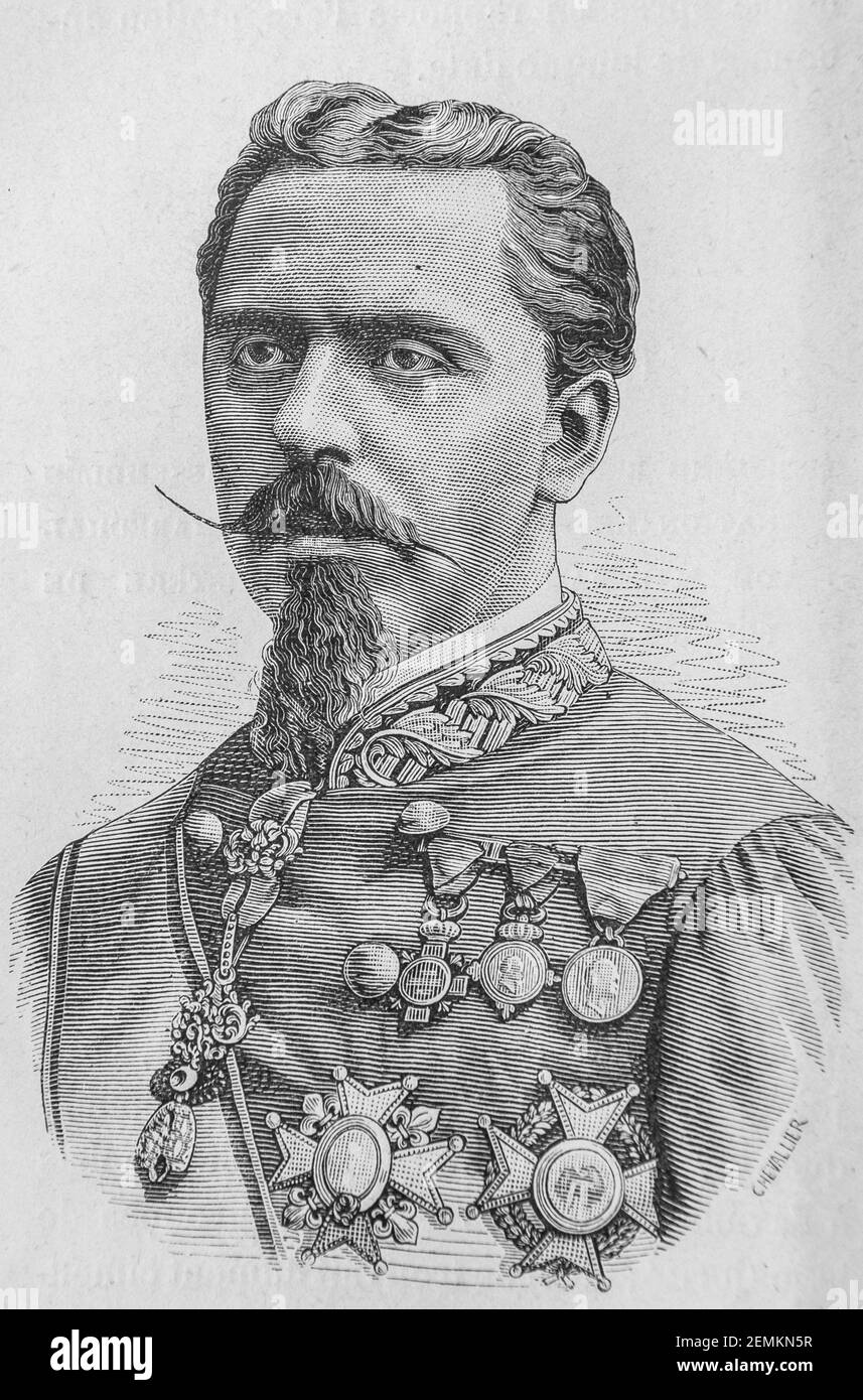 don carlos, 18611875 ,histoire de france par henri martin,editeur furne 1880 Stock Photo Alamy