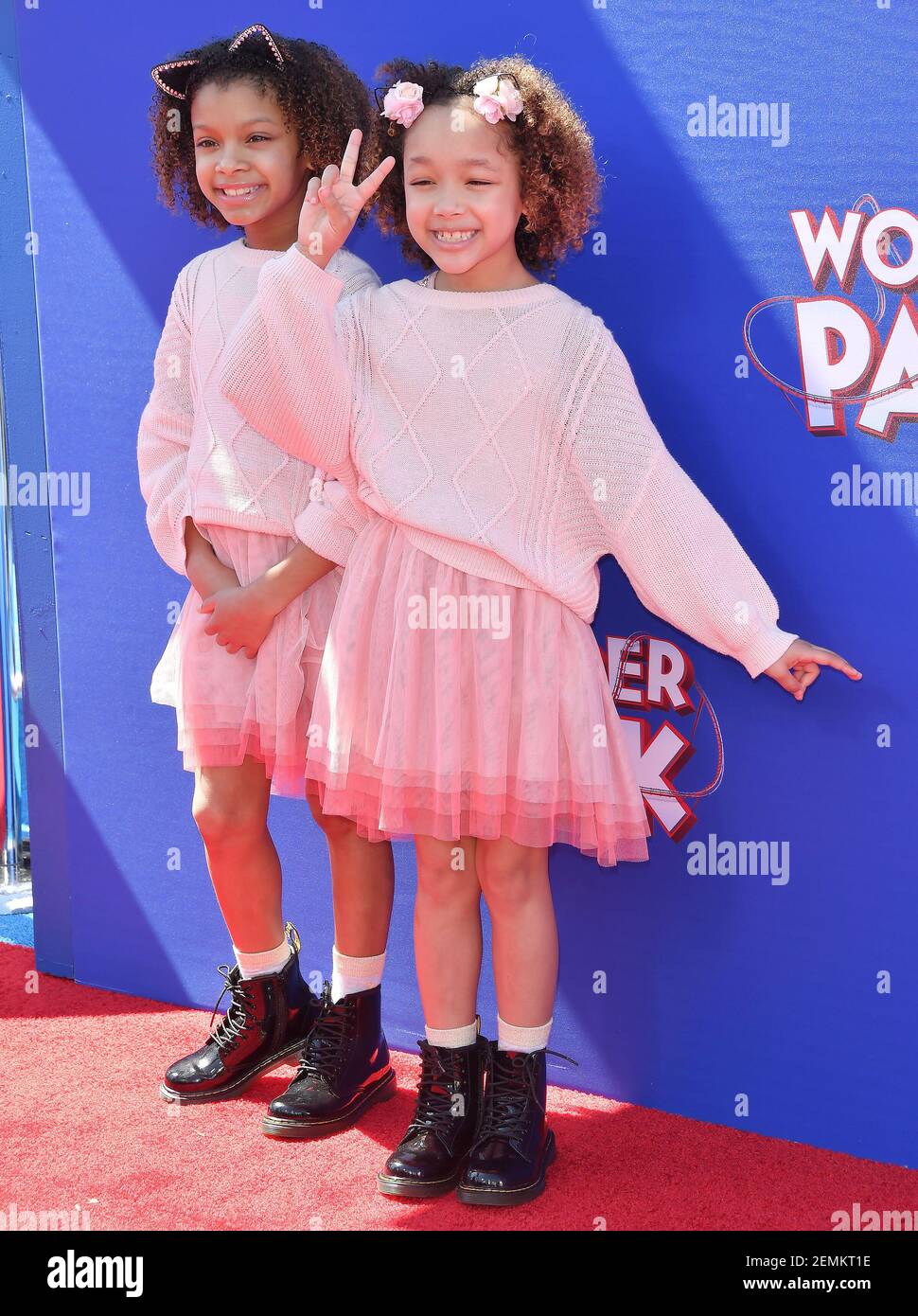 Dani Lane and Dannah Lane at the "Wonder Park" Los Angeles Premiere