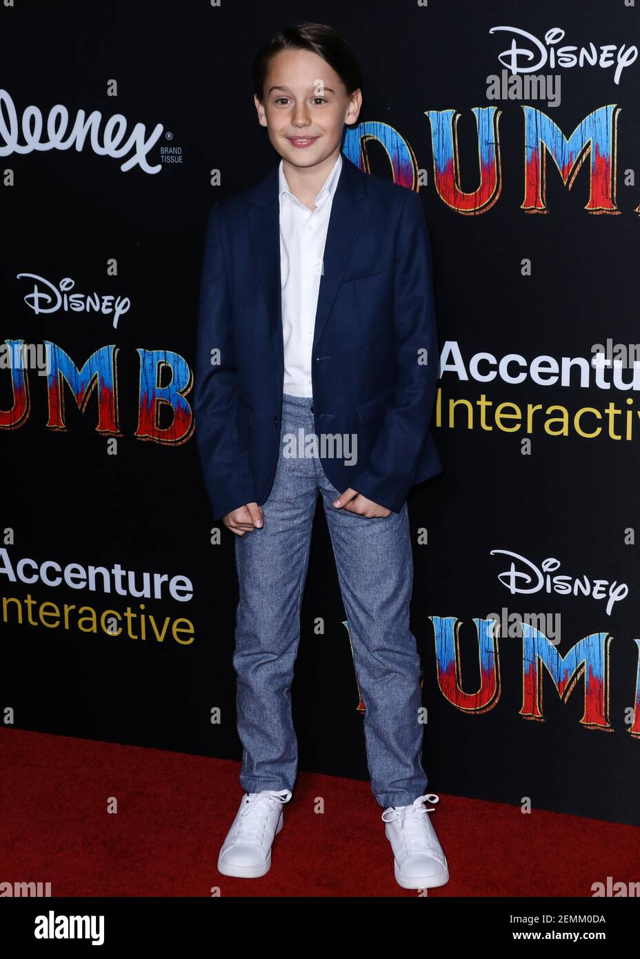 HOLLYWOOD, LOS ANGELES, CA, USA - MARCH 11: Actor Finley Hobbins ...