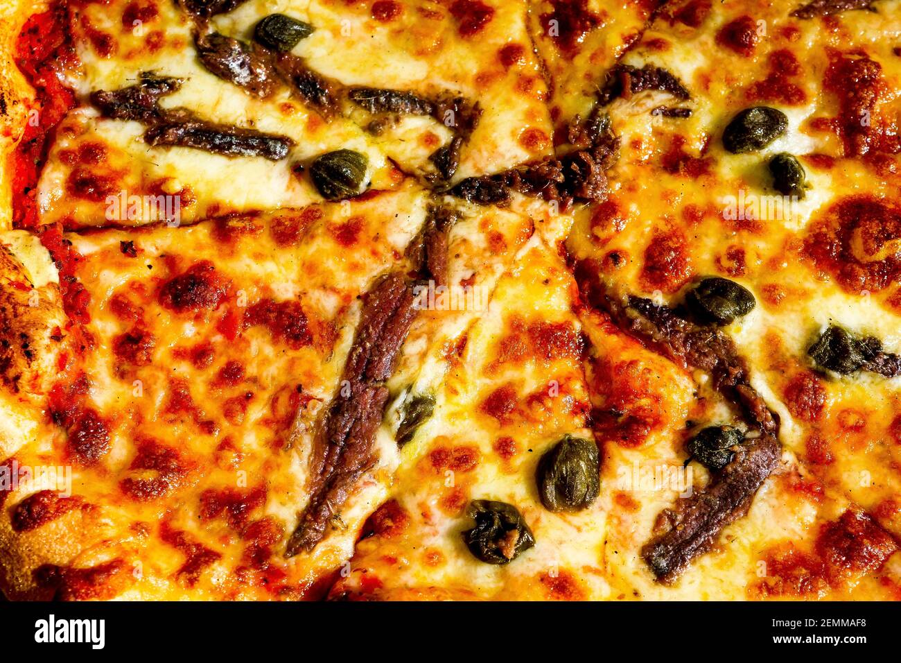 Napolitan pizza, Lyon France Stock Photo Alamy