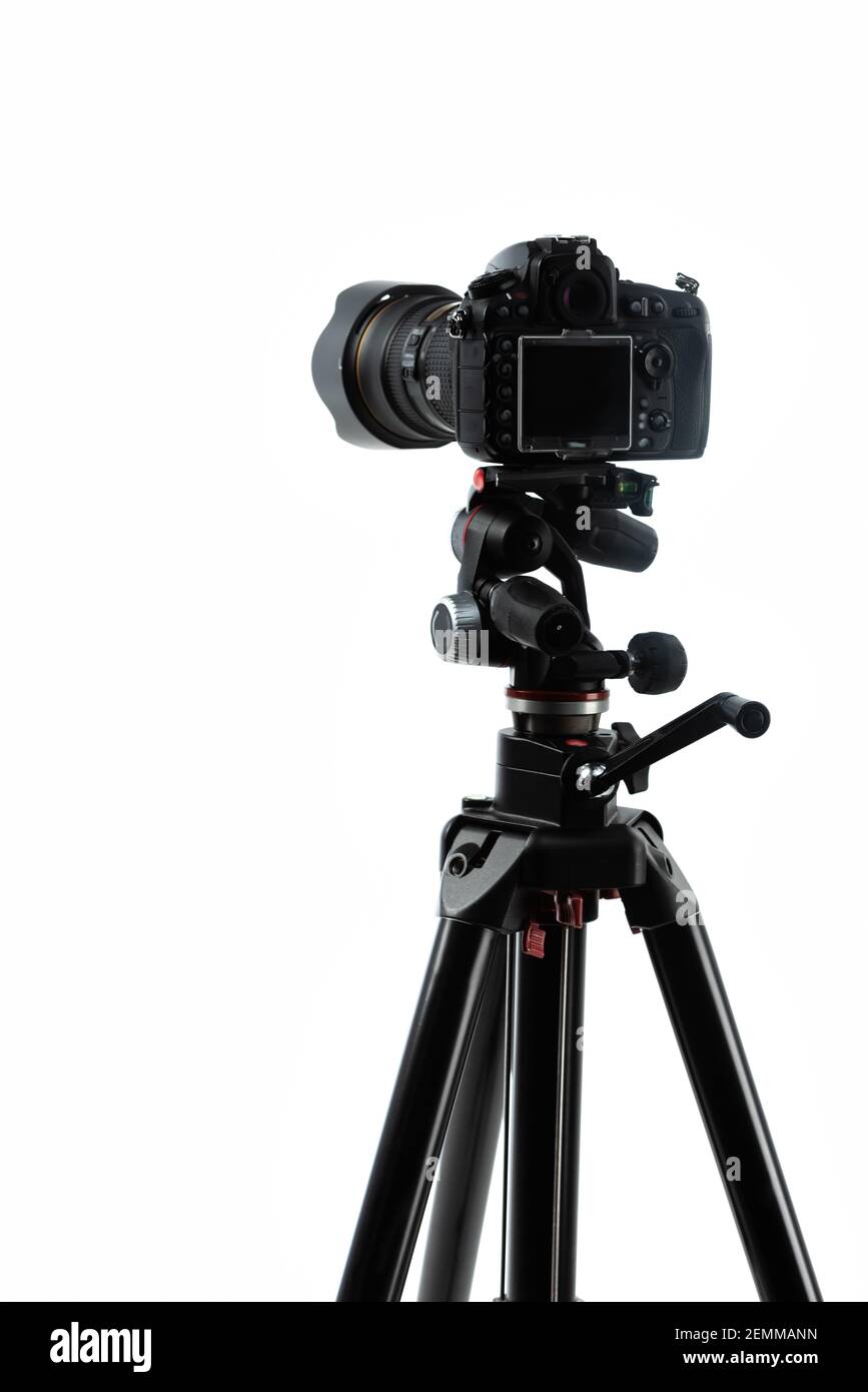 Photo camera on tripod hires stock photography and images Alamy