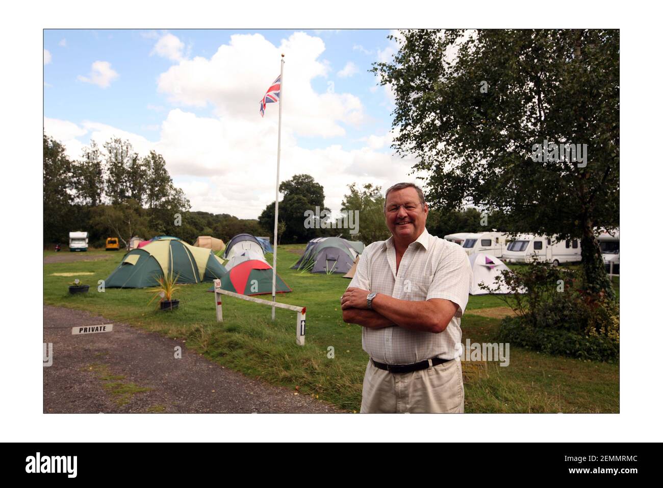 CAMPING..... The Elms camping and caravan park in Epping Forrest. Owner