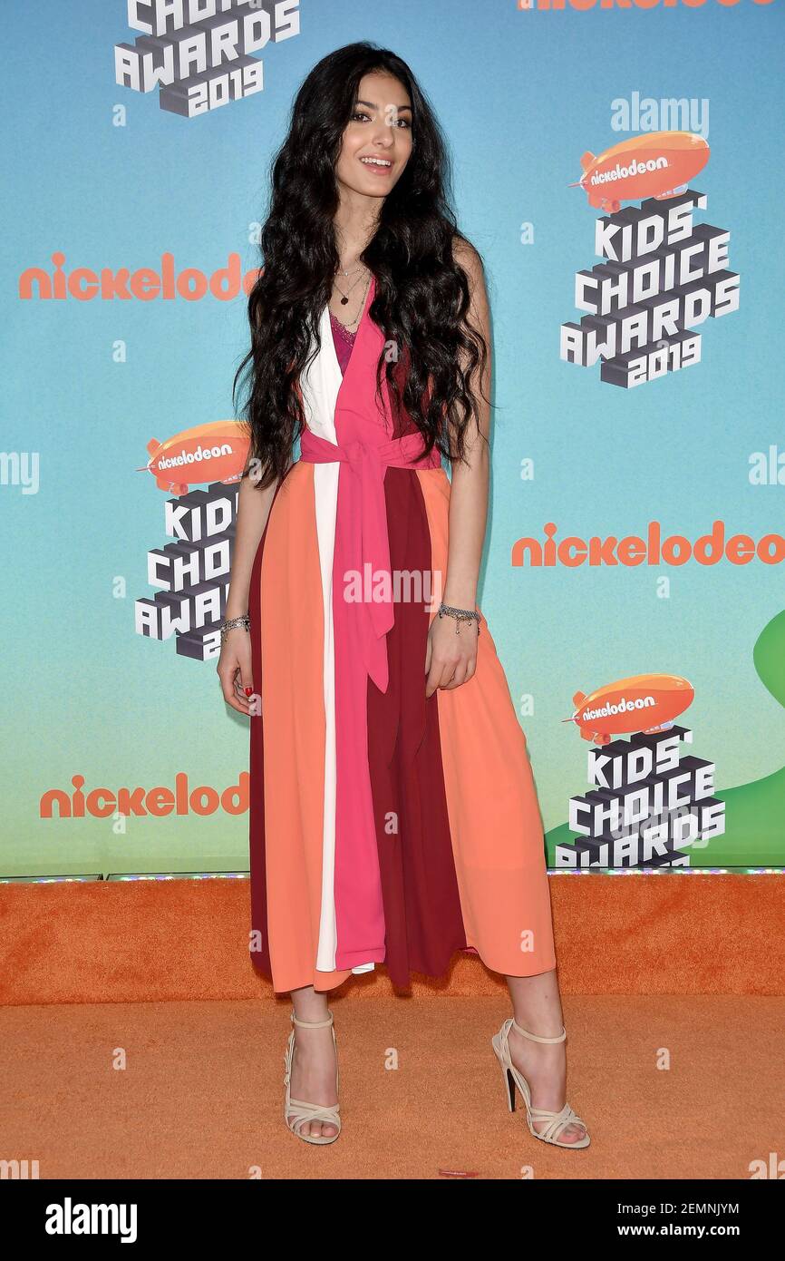Elisa Maino at Nickelodeon's 2019 Kids' Choice Awards held at Galen ...