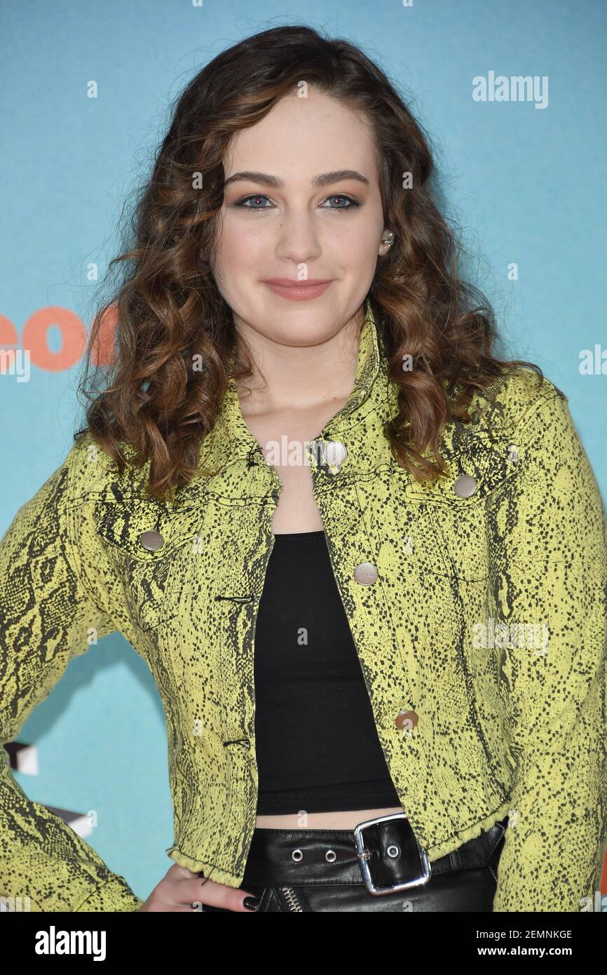 Mary Mouser at Nickelodeon&rsquo;s 2019 Kids&rsquo; Choice Awards held at Galen