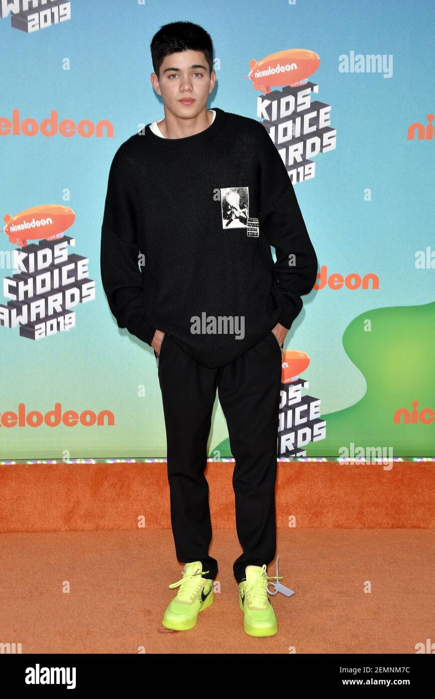 Jay Ulloa at Nickelodeon's 2019 Kids' Choice Awards held at Galen