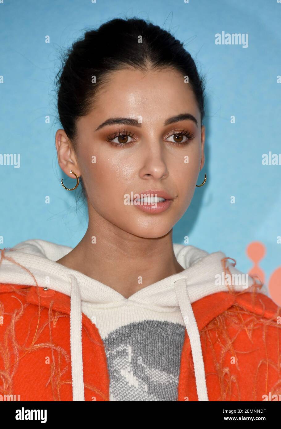 Naomi Scott at Nickelodeon's 2019 Kids' Choice Awards held at Galen