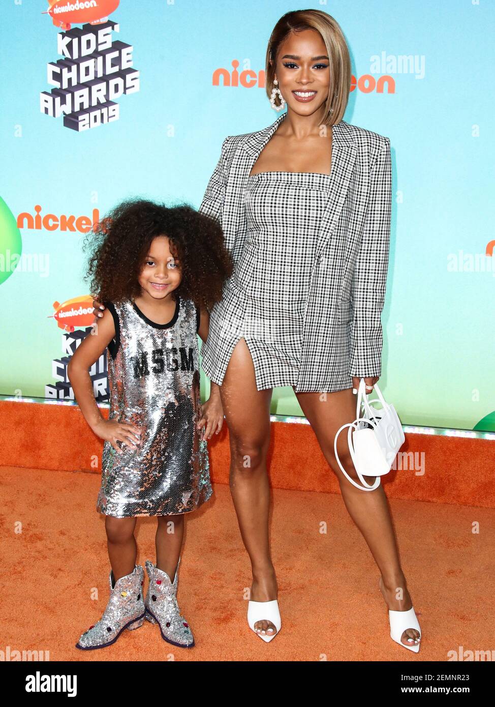 LOS ANGELES, CA, USA - MARCH 23: Yana and Serayah McNeill arrive at