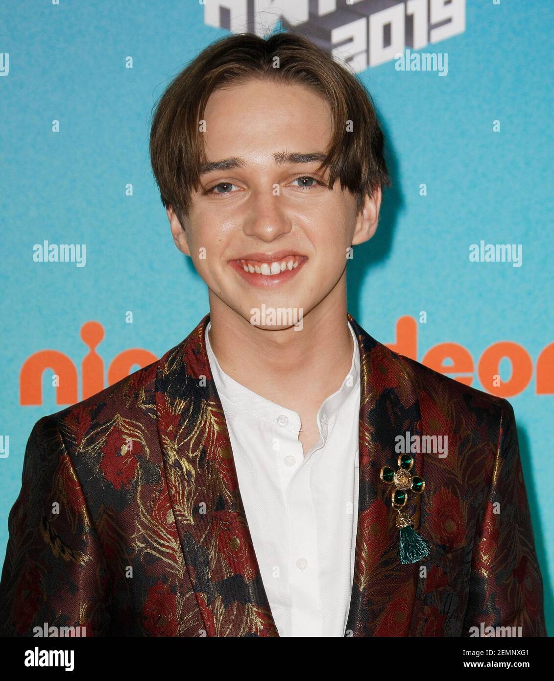 LOS ANGELES, CA MARCH 23 Michael Campion attends Nickelodeon's 2019