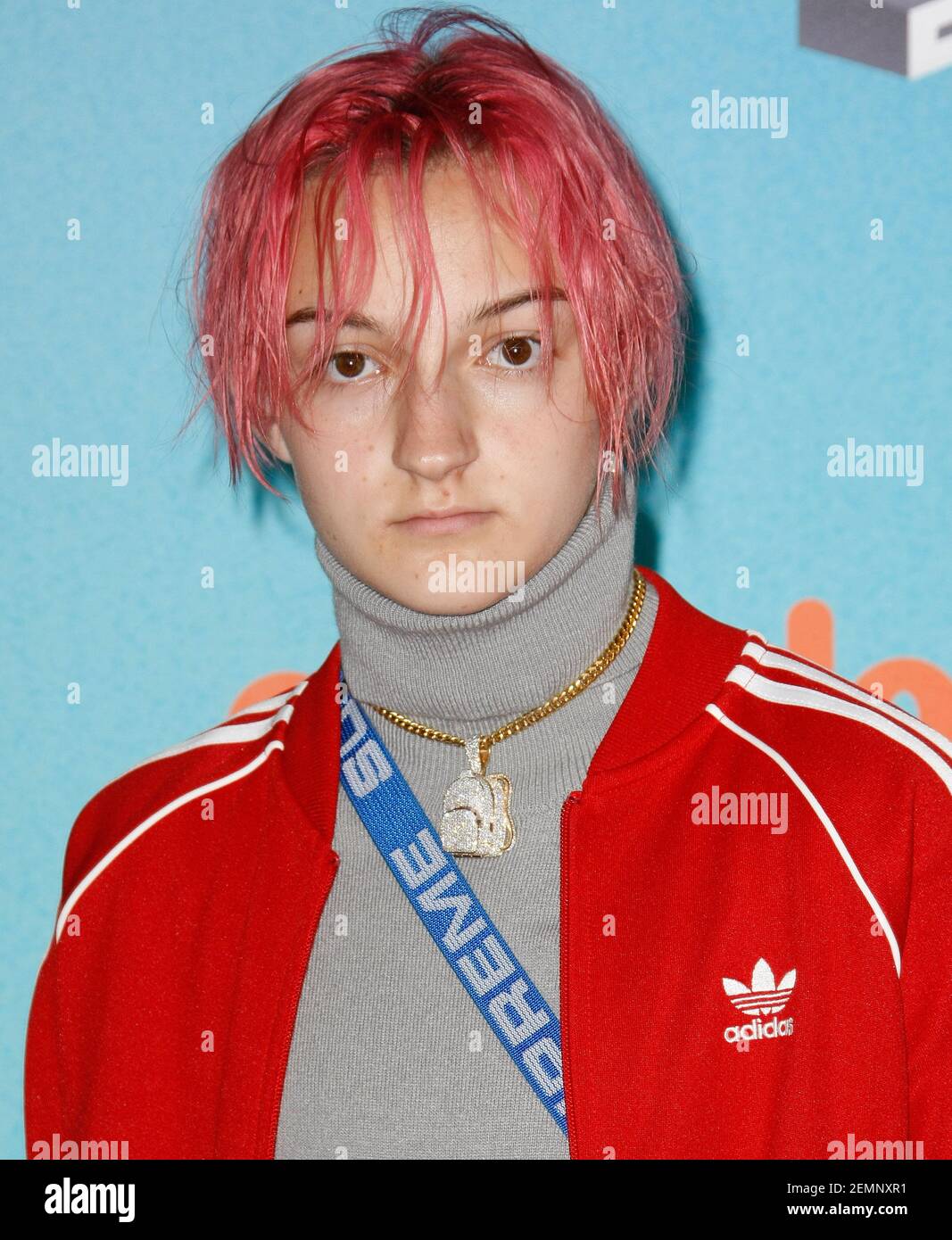 LOS ANGELES, CA MARCH 23 Russell Horning, Backpack Kid attends