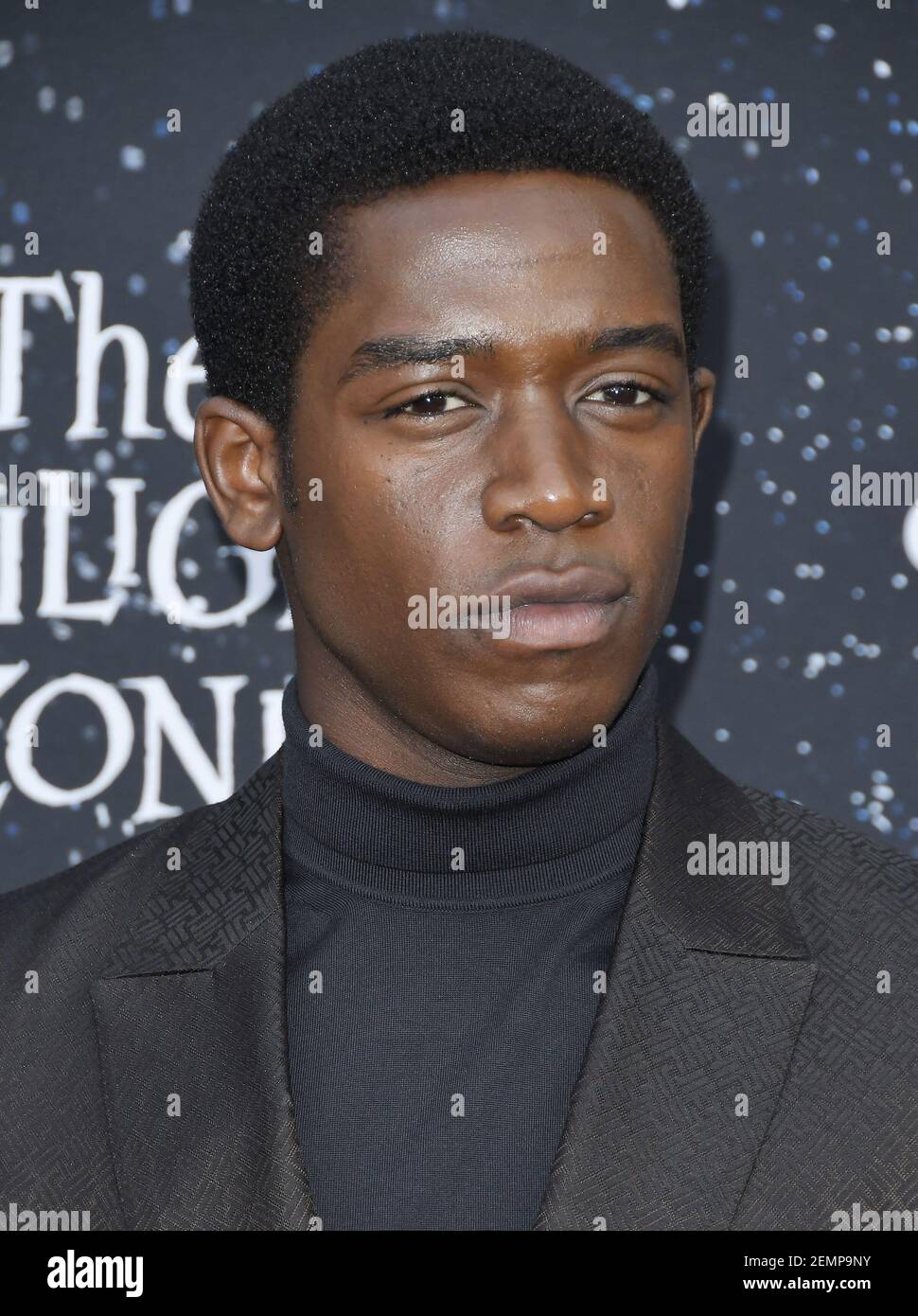 Damson Idris arrives at the CBS All Access New Series "The Twilight