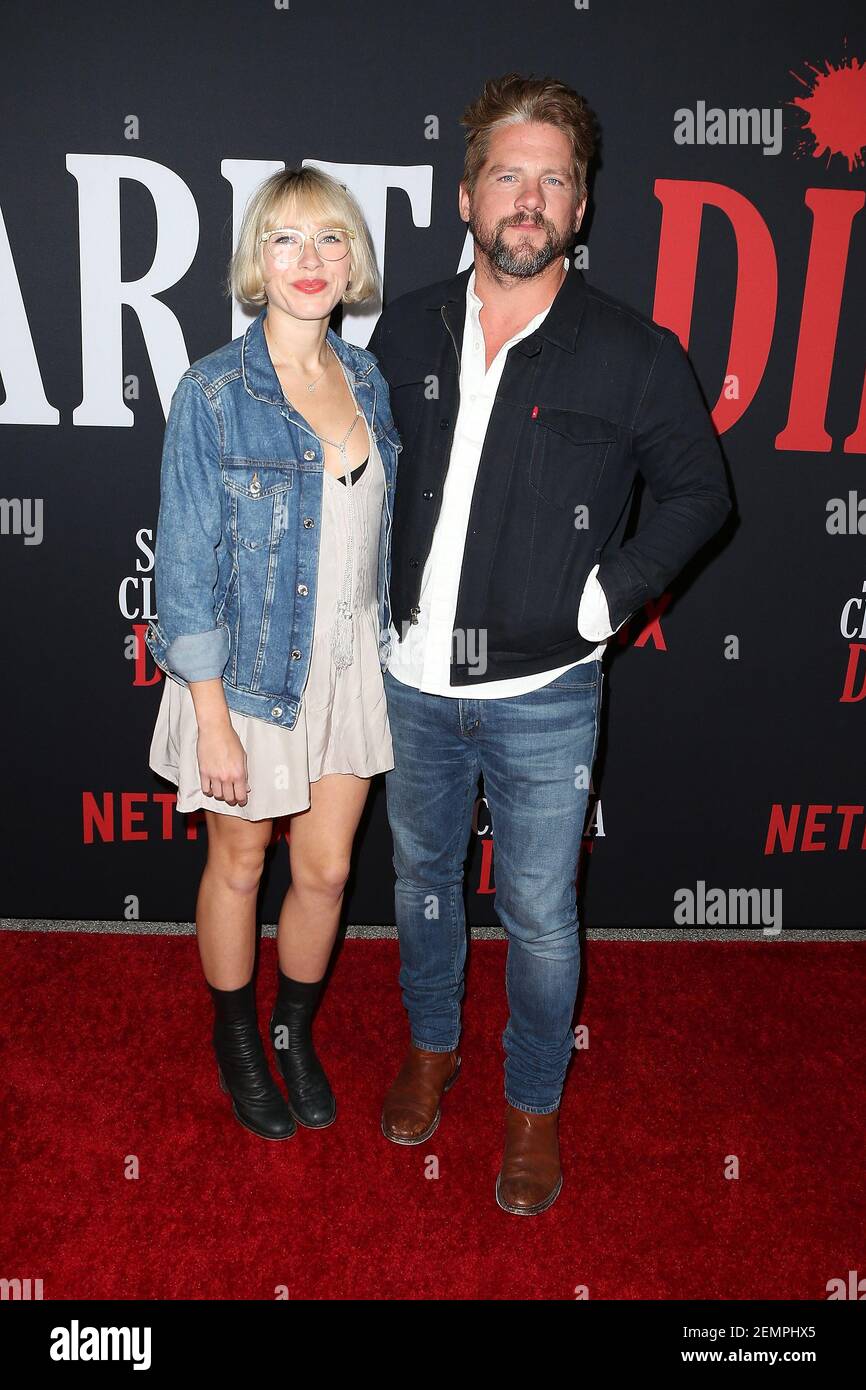 Zachary Knighton, Betsy Phillips attend Netflix's "Santa Clarita Diet