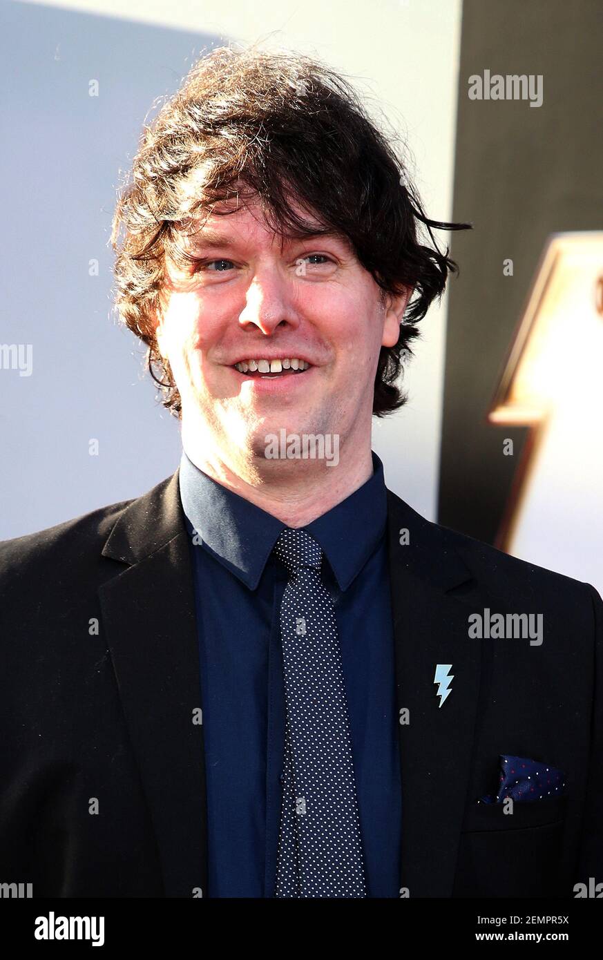 28 March 2019 - Hollywood, California - Darren Lemke. Warner Bros. Pictures and New Line Cinema World Premiere of "SHAZAM!" held at TCL Chinese Theatre. Photo Credit: Faye Sadou/AdMedia/Sipa USA Stock Photo